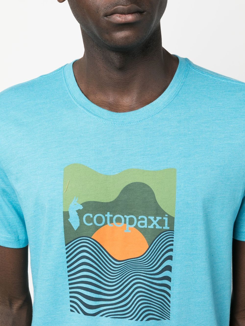 Cotopaxi Men's & Women's T-Shirts & Polo Shirts - Comfortable Casual Wear in Blue for Outdoor Adventures & Everyday Use