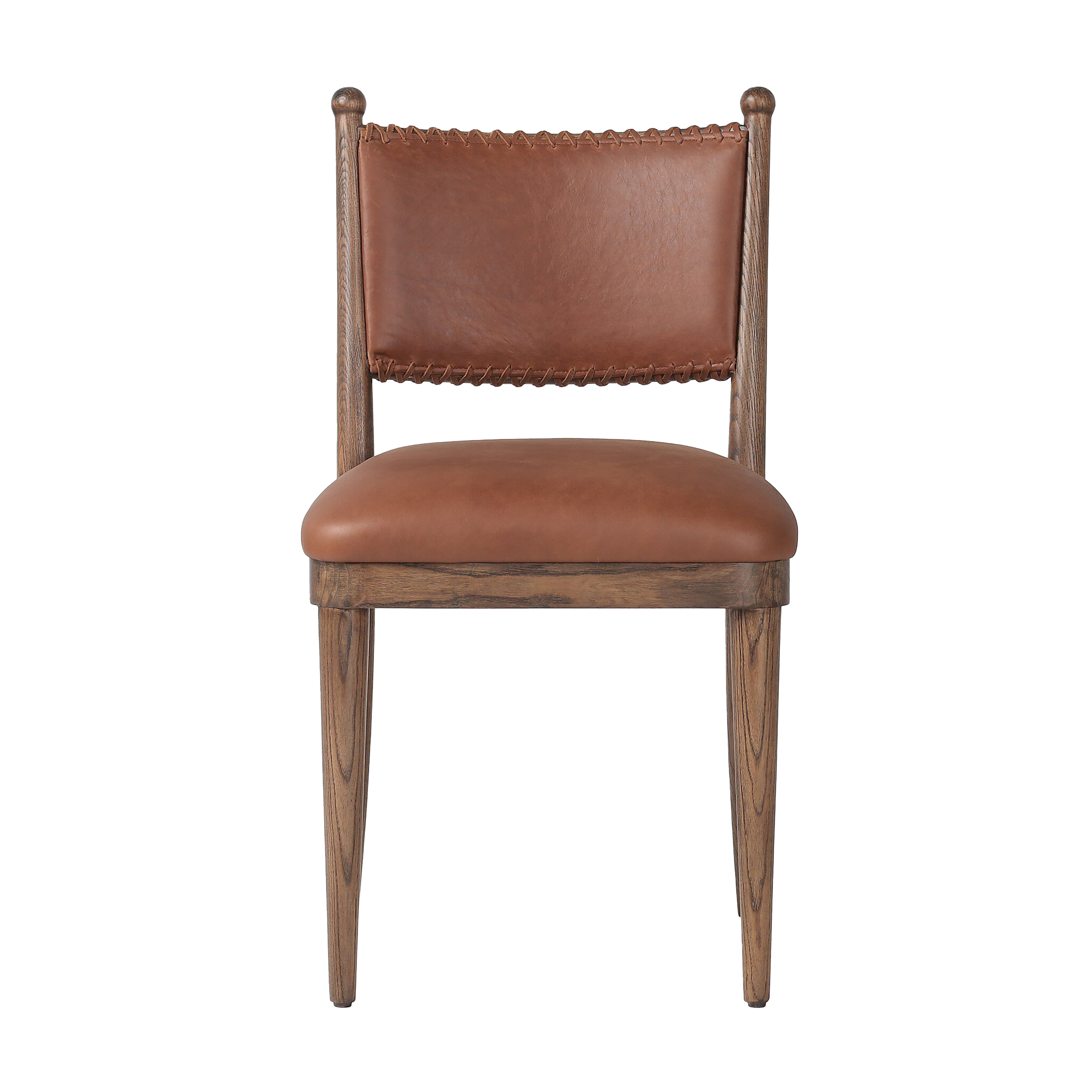Rosco Modern Side Chair - Sturdy Wooden Dining Chair with Upholstered Seat - Perfect for Kitchen, Dining Room, and Office Use
