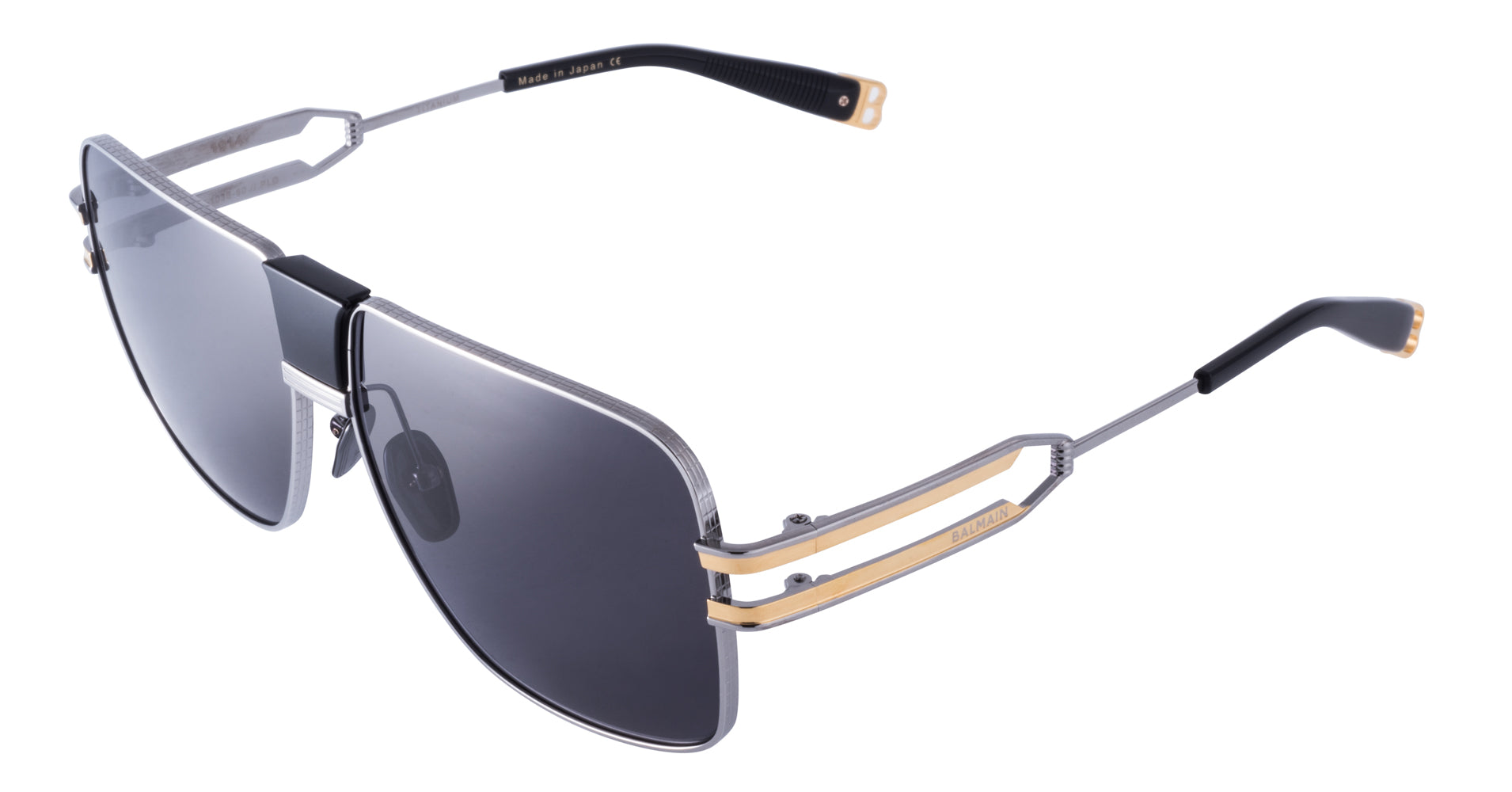 Black Palladium-Gold/Dark Grey to Clear