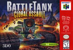 Battletanx Global Assault Nintendo 64 Game - Classic N64 Action Shooter for Retro Gaming Enthusiasts | Perfect for Multiplayer Battles & Nostalgic Gaming Sessions