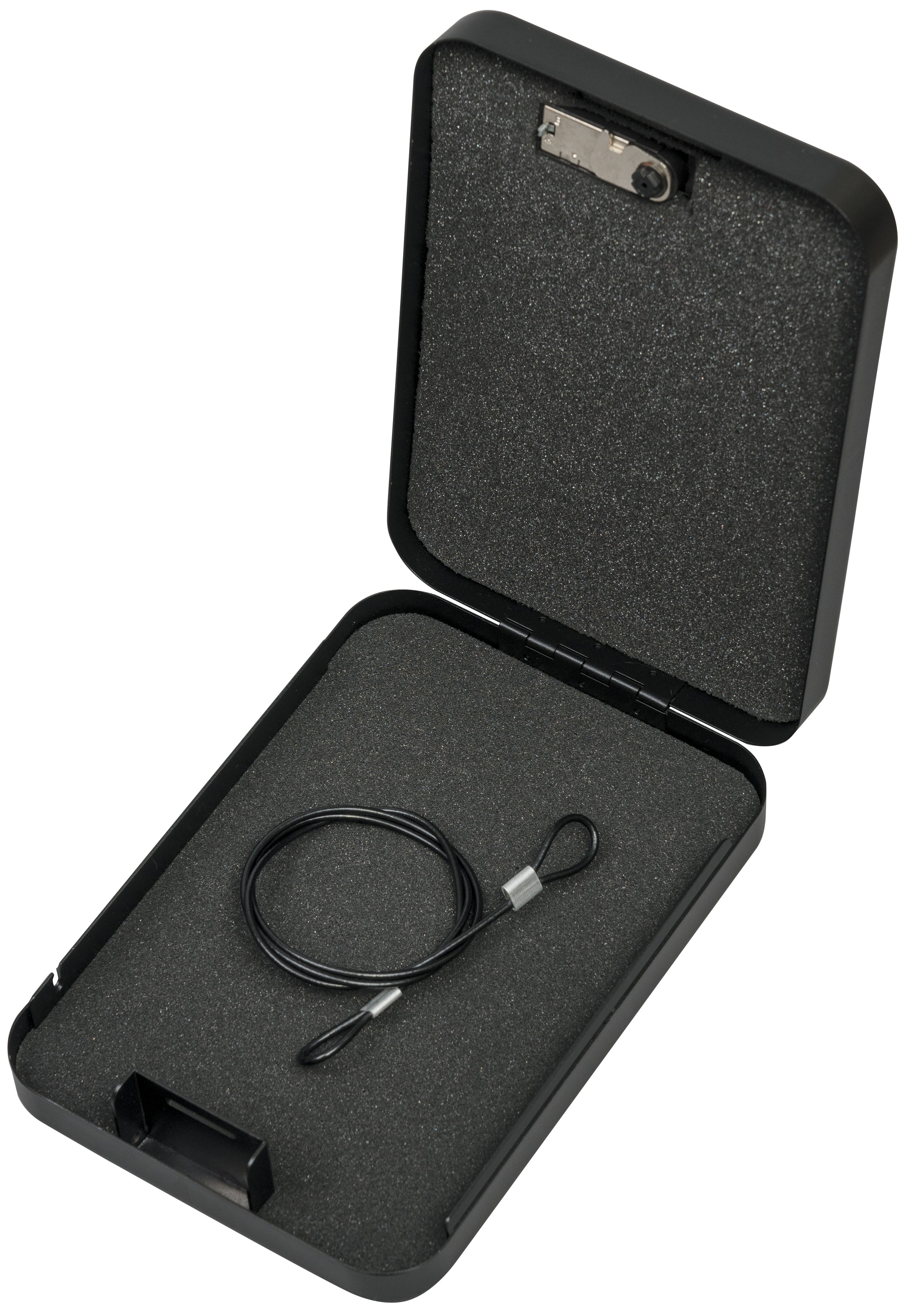 FireKing ML1007 Portable Safe - Fireproof & Waterproof Security Box for Home, Office & Travel - Protect Valuables, Documents & Cash from Fire, Water & Theft