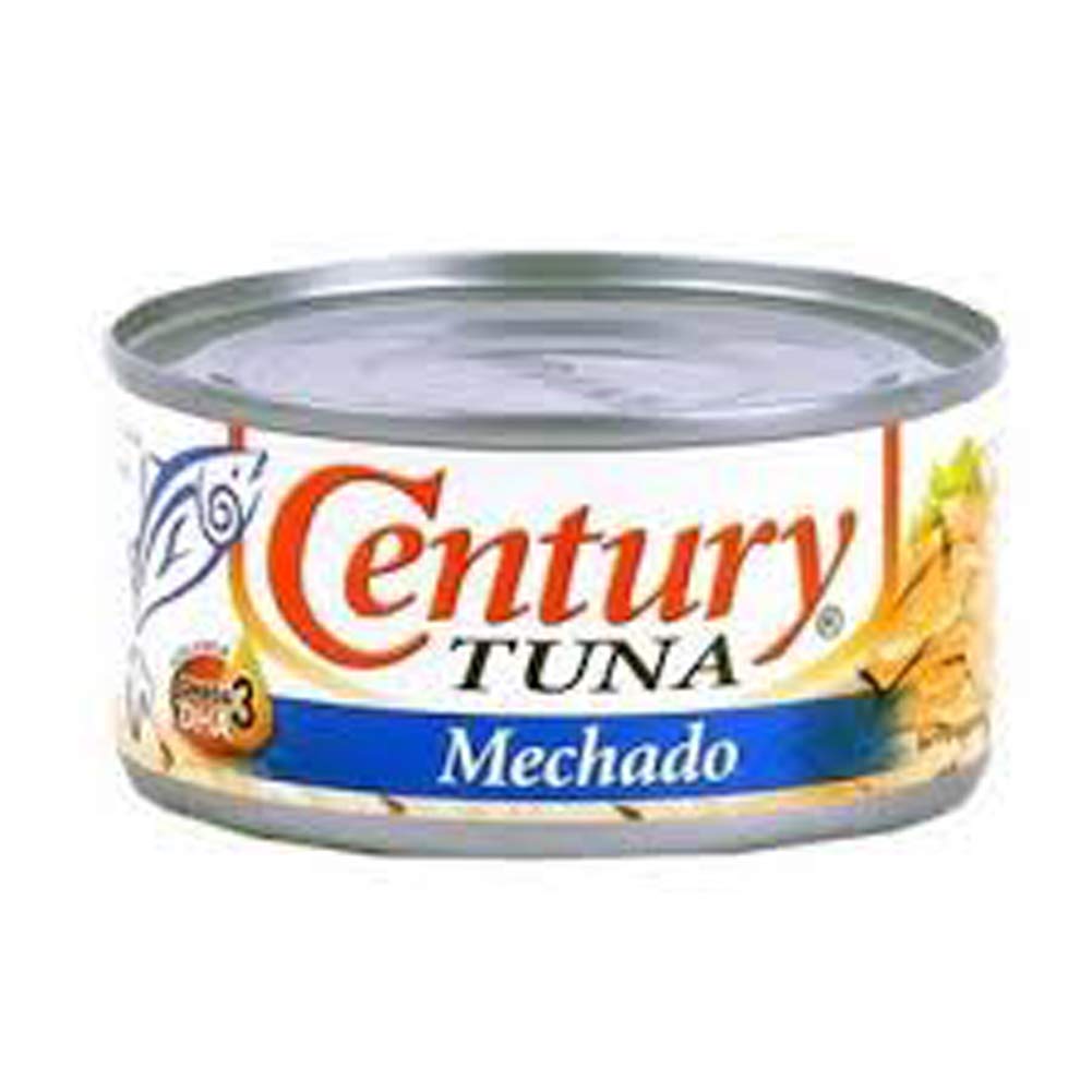 Century Light Tuna Mechado Style 6.4oz (180g) - Pack of 6 Cans | Premium Filipino Canned Tuna | Perfect for Sandwiches, Salads & Quick Meals