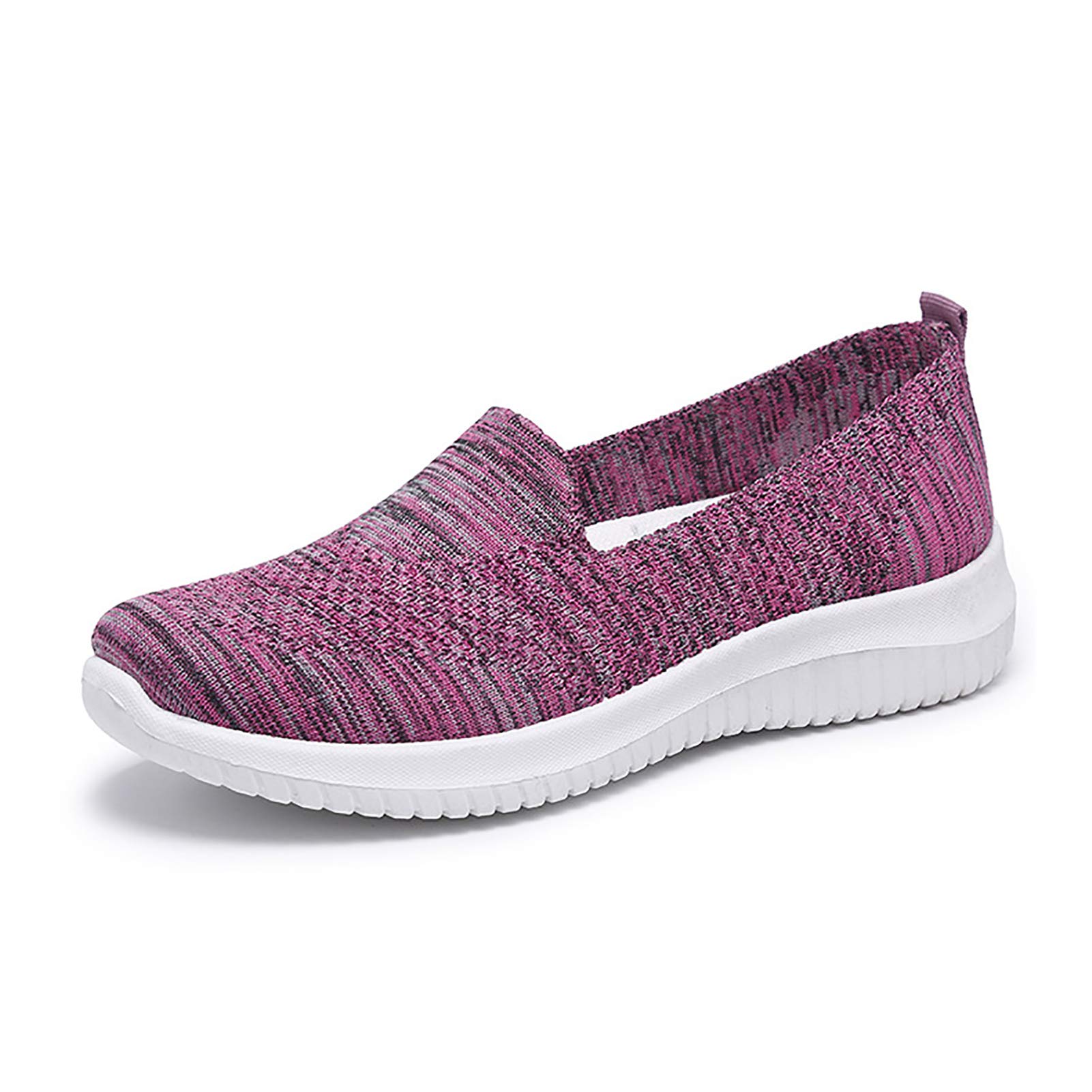 Women's Casual Mesh Breathable Anti-Slip Walking Sneakers - Comfortable Wedge Shoes for Fitness, Workout & Daily Wear