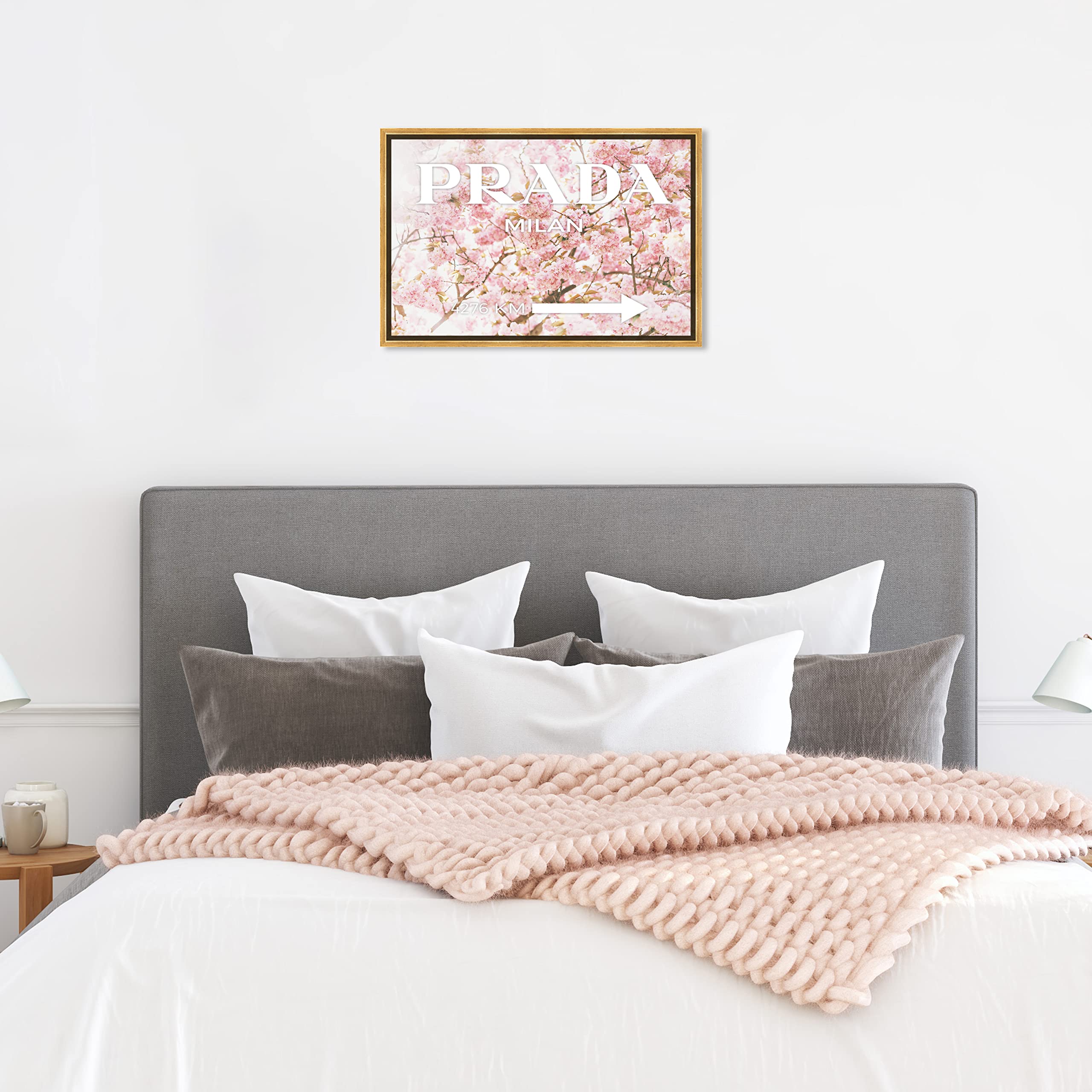 Oliver Gal Artist Co. 'Milan Sakura' Framed Wall Art - 24