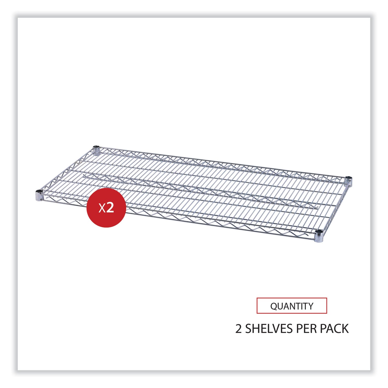 Alera® Industrial Wire Shelving Unit - 48
