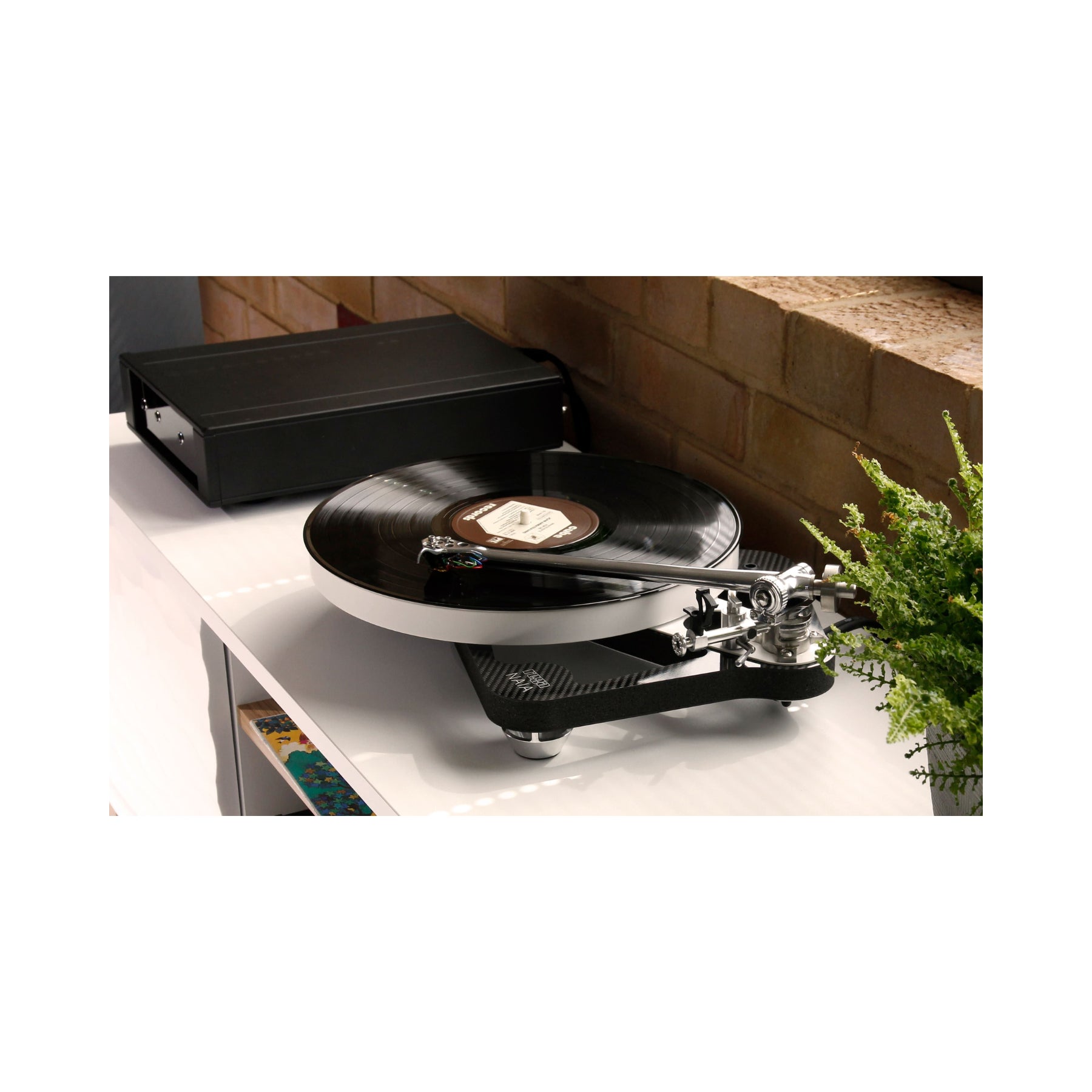 Rega Naia Reference Turntable (No Cartridge) - High-End Audiophile Turntable for Vinyl Records | Perfect for Home Audio Systems & Music Enthusiasts