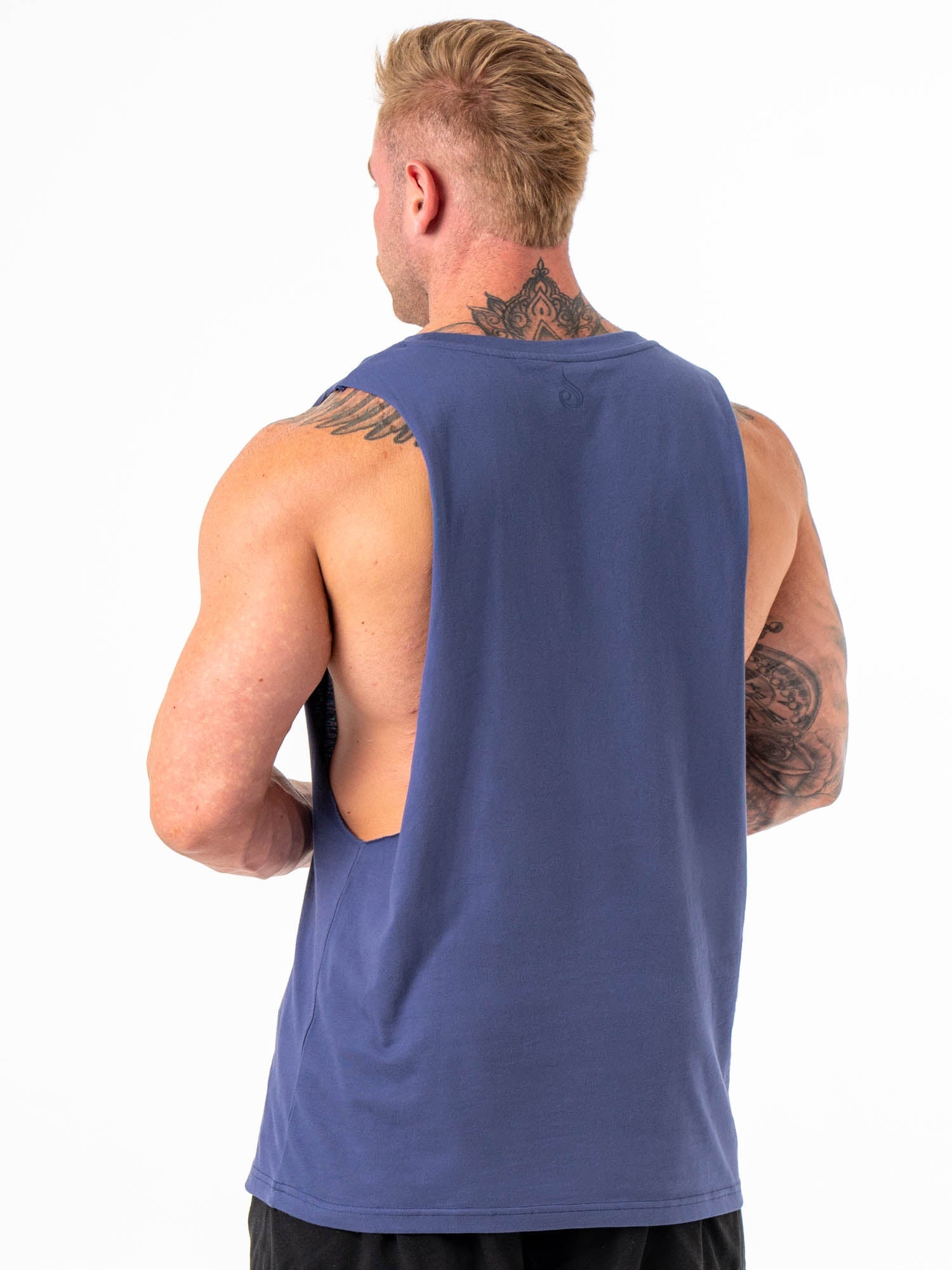 Baller Tank Top for Women - Navy Blue Sleeveless Casual Shirt - Perfect for Gym, Yoga, and Summer Outfits