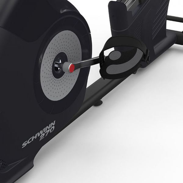Schwinn 270 Recumbent Exercise Bike for Home Gym - Quiet Magnetic Resistance Indoor Cycling Bike with 29 Workout Programs & Heart Rate Monitor - Perfect for Cardio Training & Low-Impact Workouts