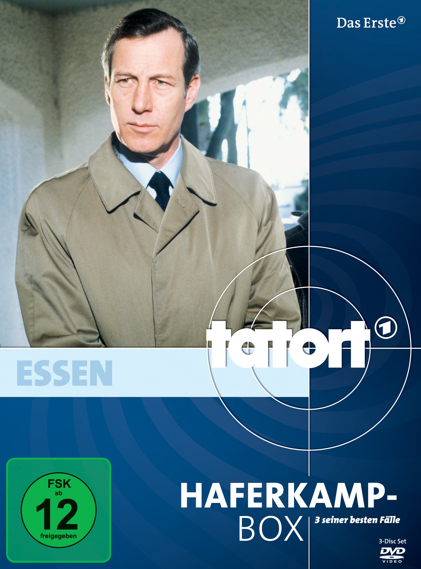 Tatort: Haferkamp-Box [3 DVDs] - Classic German Crime Series Collection | Perfect for Mystery Lovers & German Cinema Fans | Great for Movie Nights & Language Learning