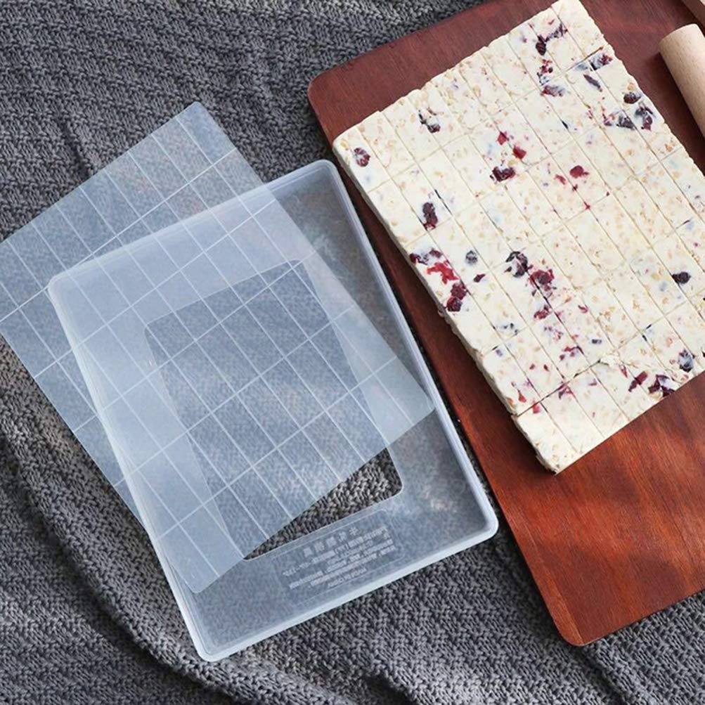 3-Piece Baking Pastry Tools Set - Rectangular Cake Molds & Nougat Baking Plates for Professional Dessert Making | Perfect for Cakes, Nougats, and Pastries at Home or Bakery