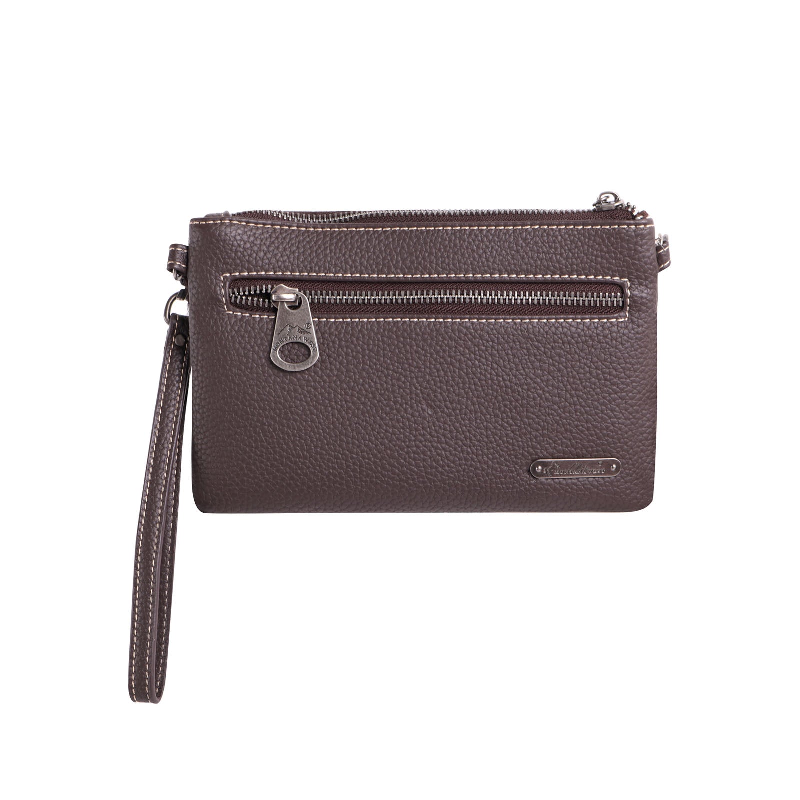Montana West Genuine Cowhide Leather Clutch with Hair On - Stylish Women's Evening Bag for Parties, Weddings & Date Nights
