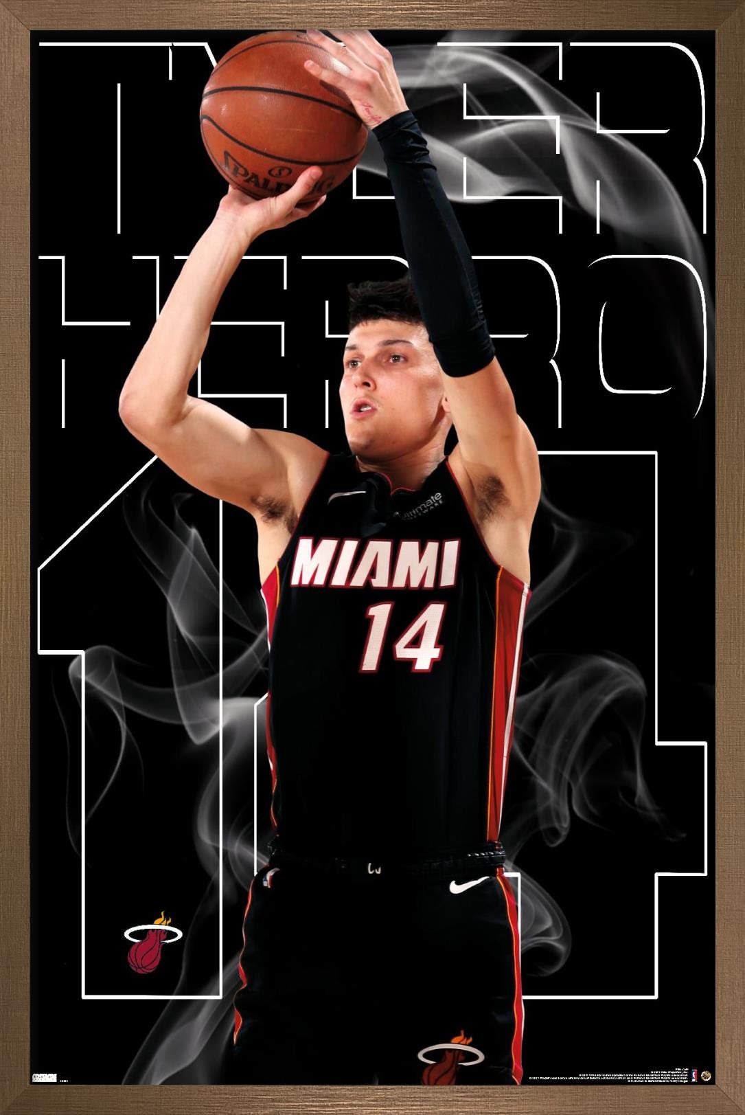 NBA Miami Heat Tyler Herro 20 Wall Poster - 22.4