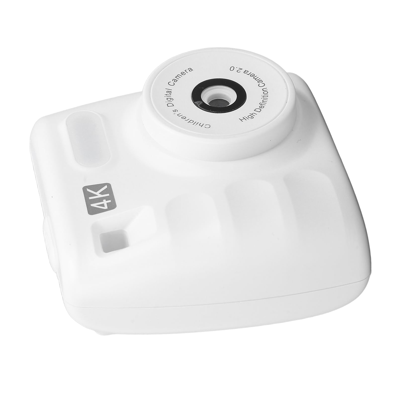 ASHATA 48MP Digital Camera with Dual Lens - 1080P HD Video, 2.0 Inch IPS Screen & LED Fill Light | Compact Portable Camera for Students, Teens, Boys & Girls (White) - Perfect for Travel, Parties, School Projects & Everyday Photography