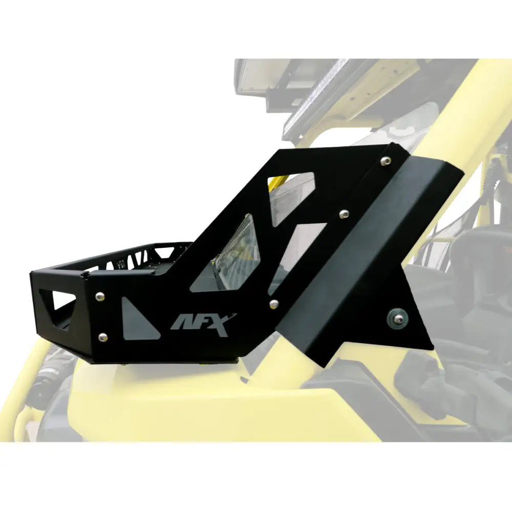 Can Am Defender Front Basket for 2018-2022 Models - Heavy Duty Utility Cargo Carrier for Off-Road Adventures, Hunting & Farm Work