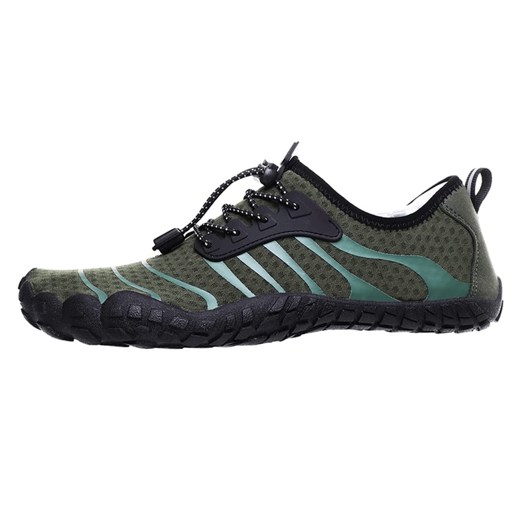 WALNUTA Water Shoes for Women Men - Barefoot Swim Shoes for Beach, Pool, River, Diving, Yoga & Aqua Fitness - Quick-Dry Non-Slip Water Sandals for Outdoor Activities