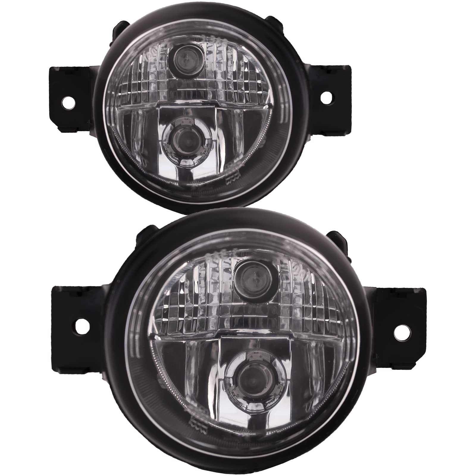 HEADLIGHTSDEPOT Fog Lights with DRL - Compatible with 2013-2018 Nissan Altima & 2013-2019 Pathfinder - Left Right Pair - Durable LED Fog Light Kit for Enhanced Night Driving Safety