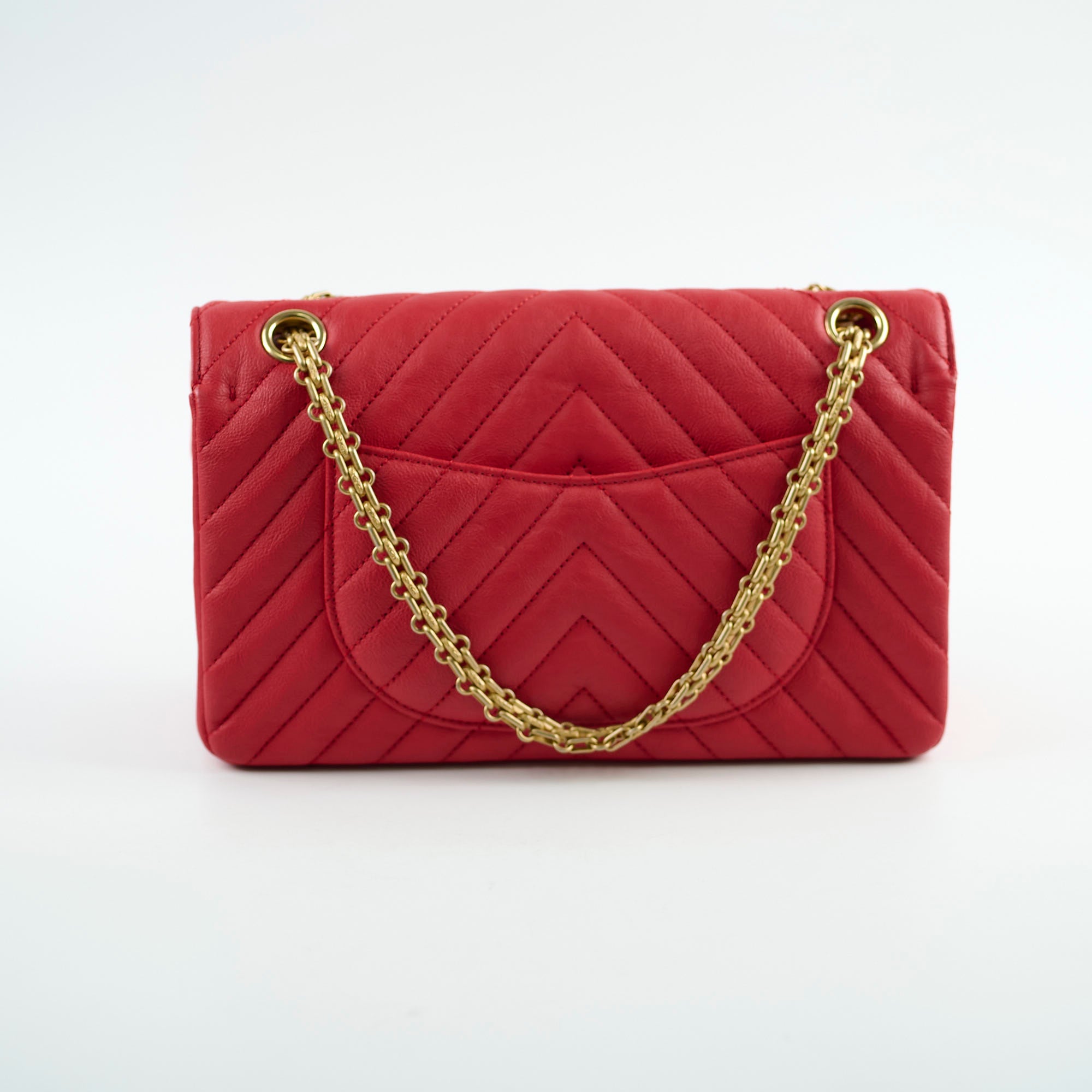 Chanel Reissue 226 Flap Bag in Red Calfskin Leather - Classic 27 Series Handbag for Women | Perfect for Date Night, Office & Special Occasions