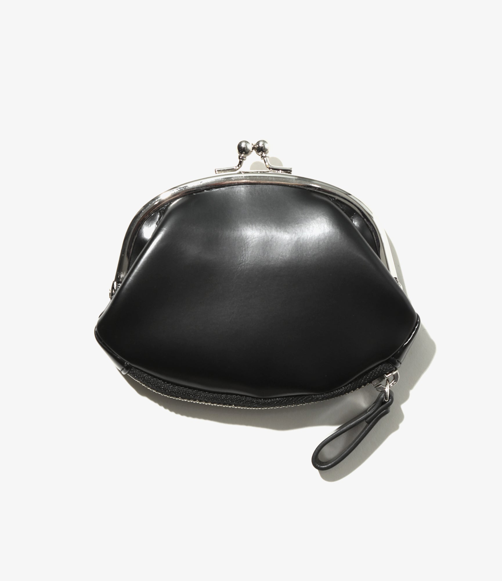 Stylish 'Gamaguchi' Coin Purse Wallet in Black - Perfect for Everyday Use, Travel & Gift Giving
