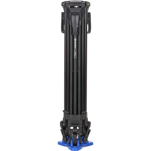 Benro Lightning Lock Video Tripod - Aluminum 60mm Bowl Head for DSLR Cameras | Perfect for Vlogging, Live Streaming & Outdoor Photography