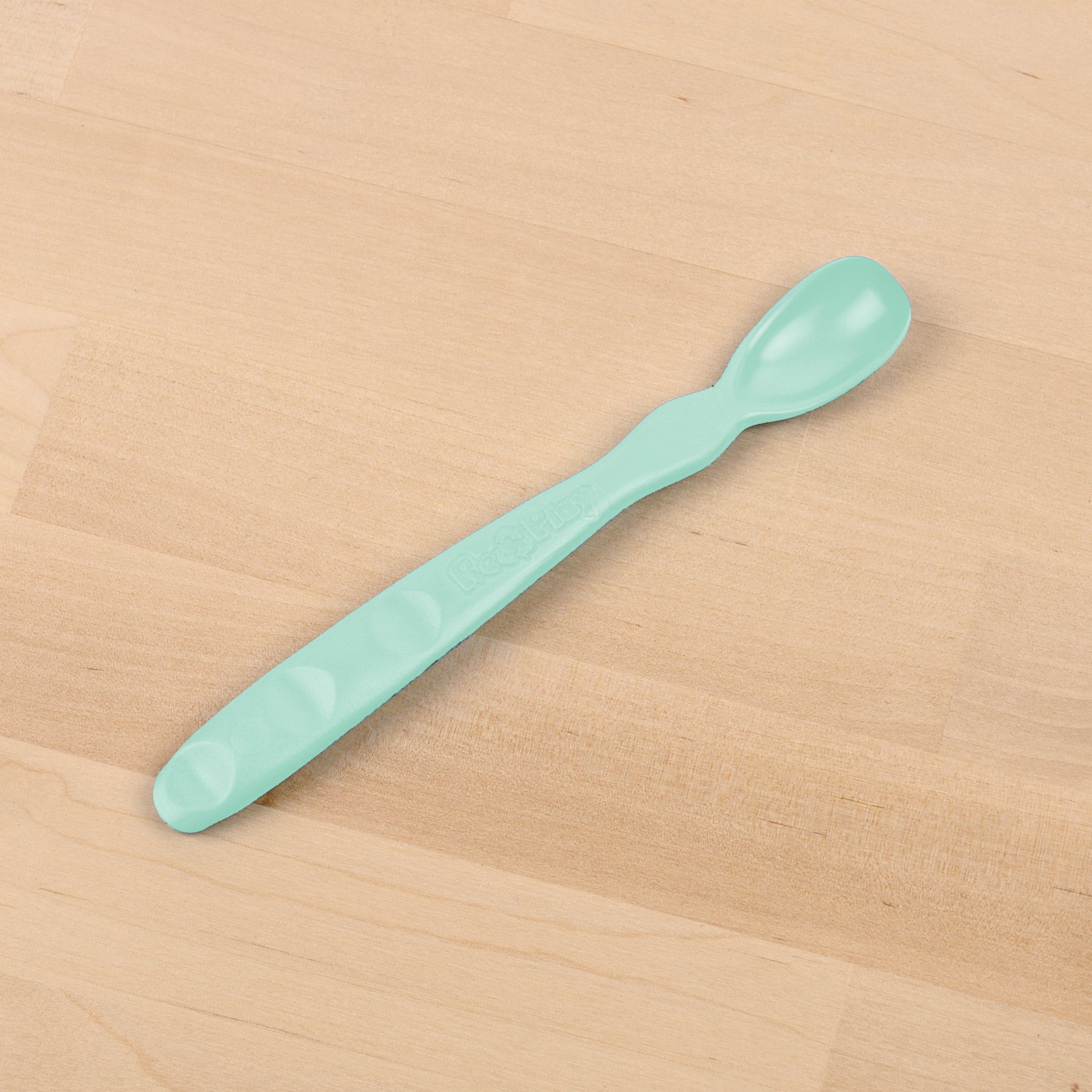 Re Play Infant Spoon - BPA-Free Baby Feeding Spoon Set for 6-24 Months - Soft Silicone Toddler Utensils for First Foods & Self Feeding - Perfect for Baby Led Weaning & Travel