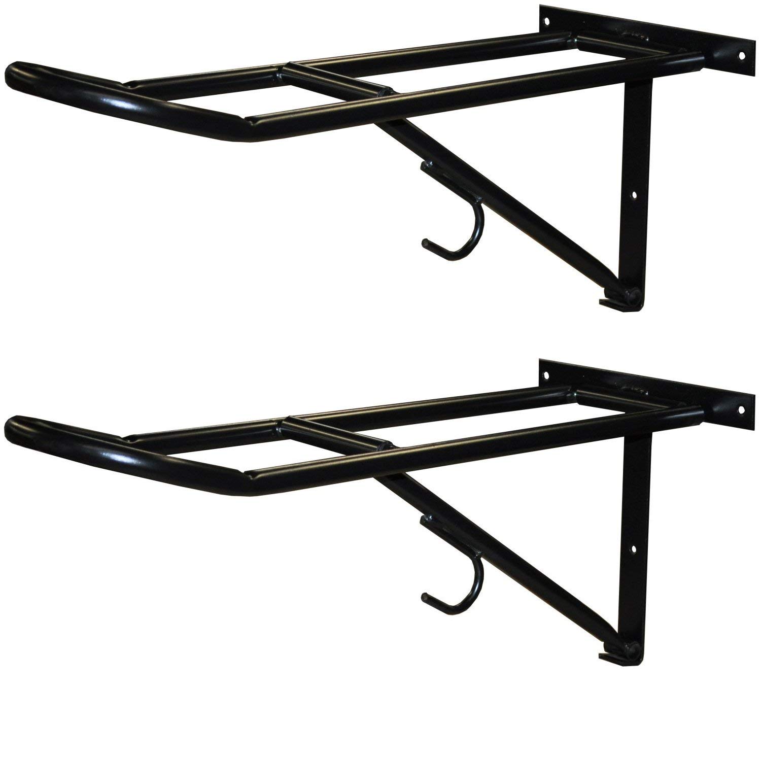 Wall Mounted Folding Horse Saddle Rack - Space Saving Collapsible Saddle Holder for Tack Room Storage - Perfect for Organizing Riding Gear, Bridles & Equestrian Equipment - Ideal for Barns, Stables & Home Use