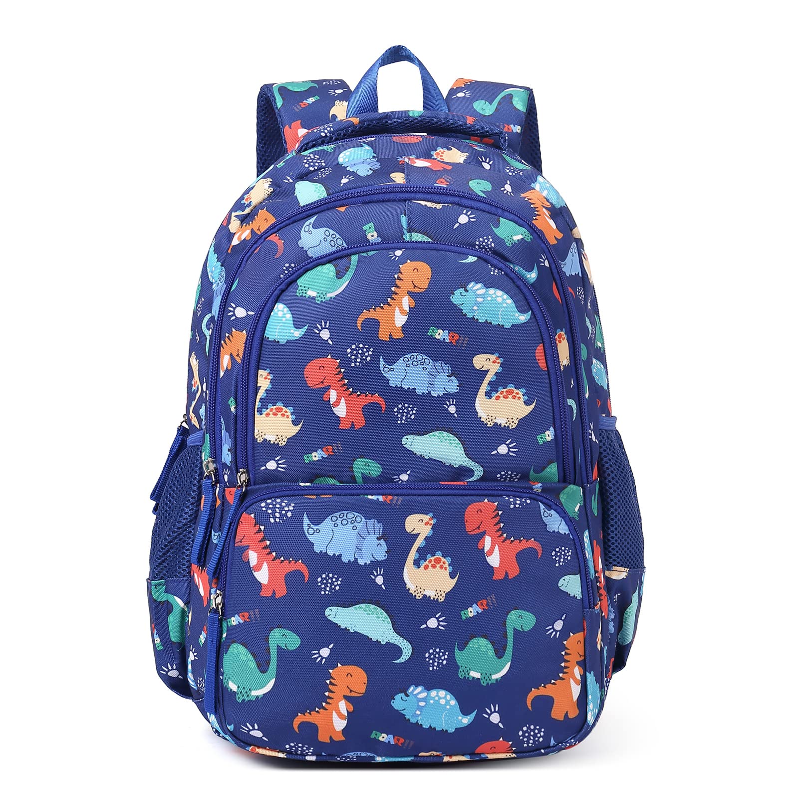 CLUCI Kids Backpack for Boys - Lightweight Waterproof Dinosaur Bookbag for Preschool, Kindergarten & Elementary School - Perfect for Daycare, Travel & Daily Use (Bluey Design)