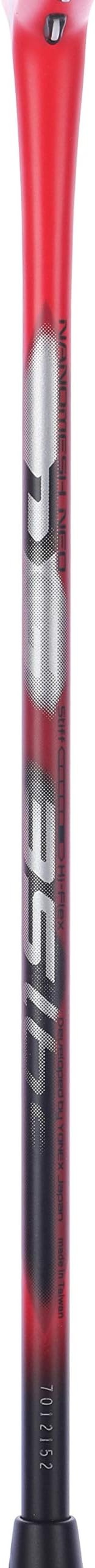Yonex Astrox 3DG Red/Black Badminton Racket - Prestrung with High Tension for Professional Players | Made in Taiwan | Perfect for Tournaments & Training Sessions