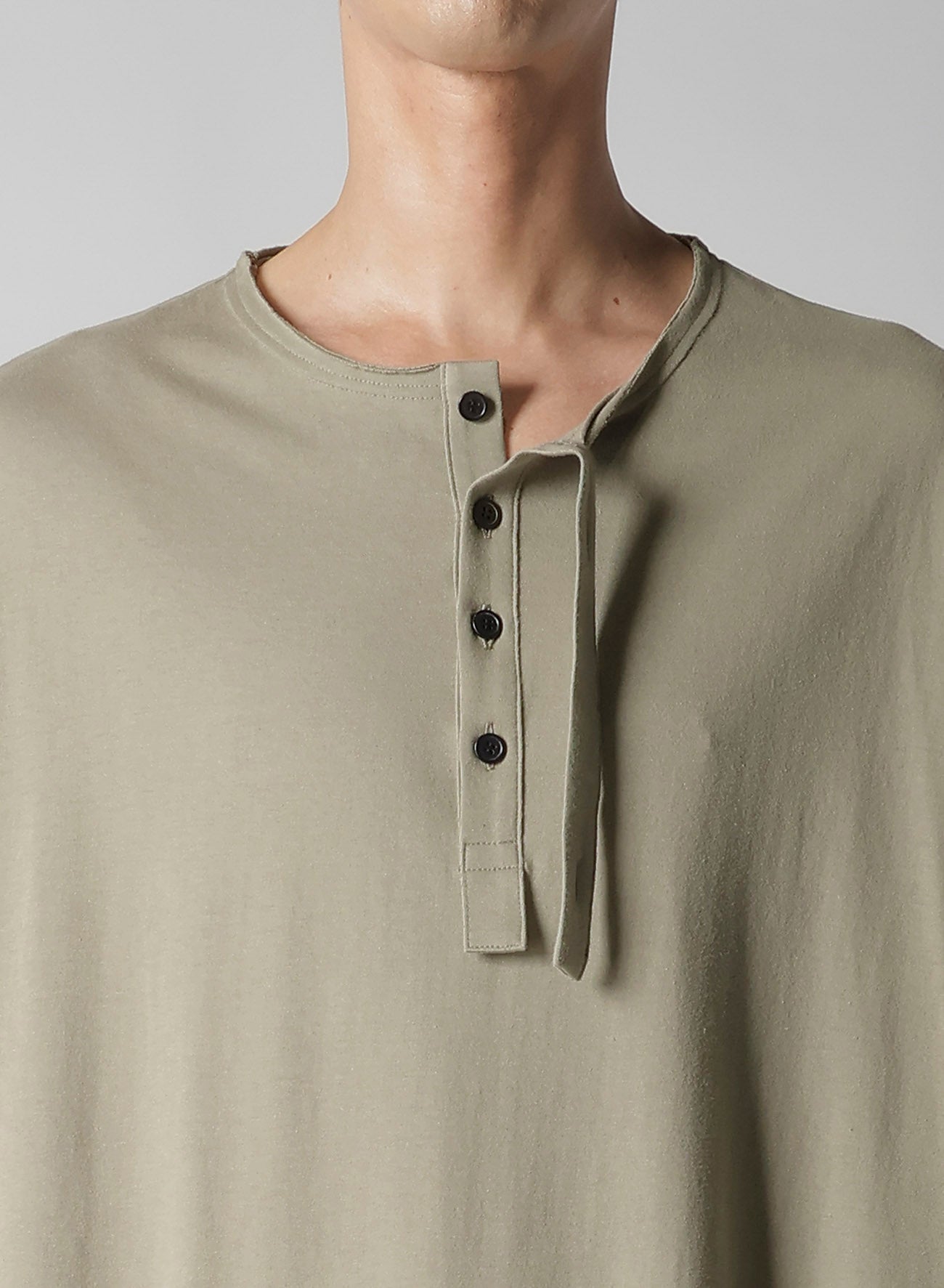Premium Combed Jersey Henry Neck Short Sleeve T-Shirt for Men - Soft Cotton Casual Tee for Everyday Wear, Gym & Outings