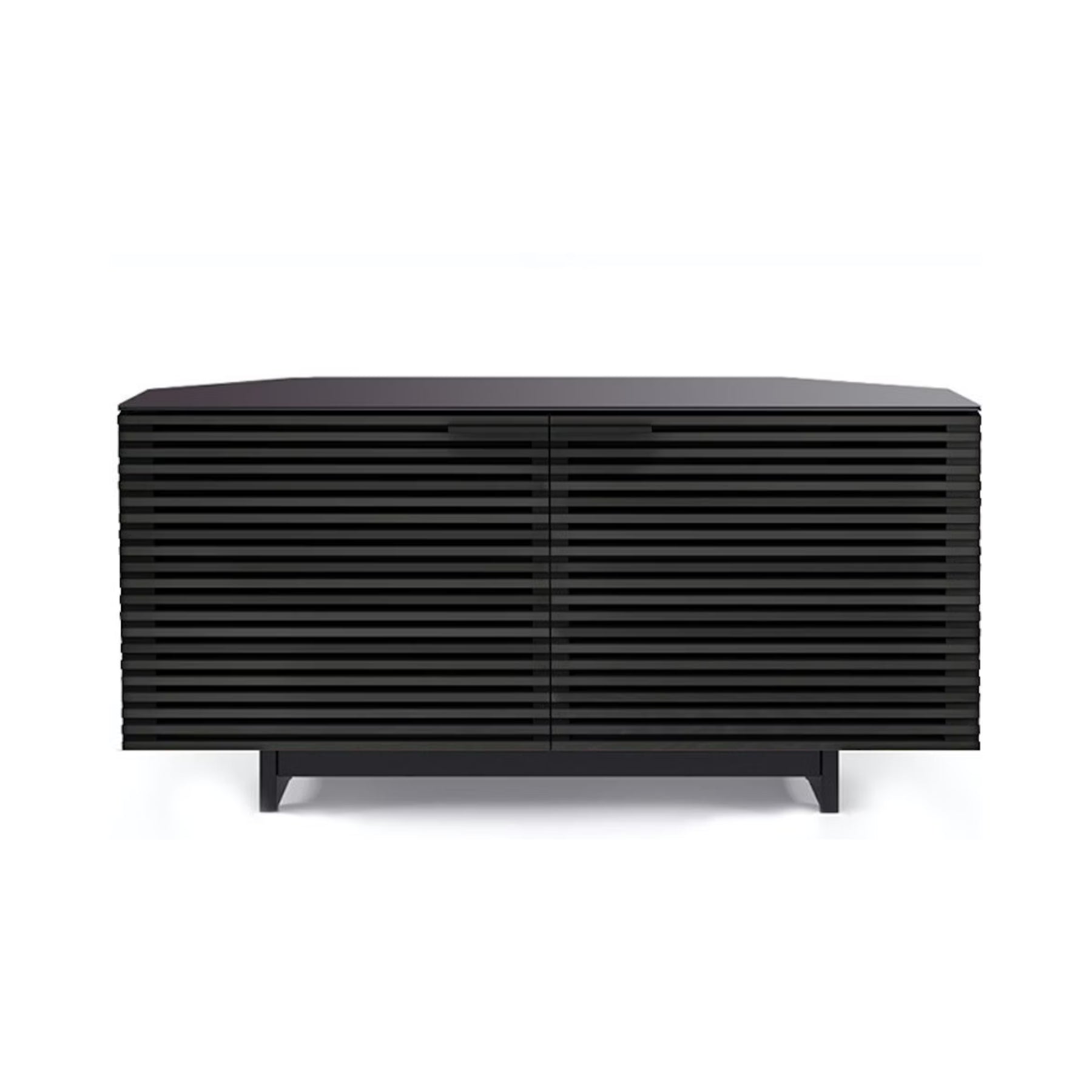 BDI Corridor 8175 Modern Corner Media Cabinet - Stylish TV Stand with Storage for Living Room, Home Theater & Entertainment Centers