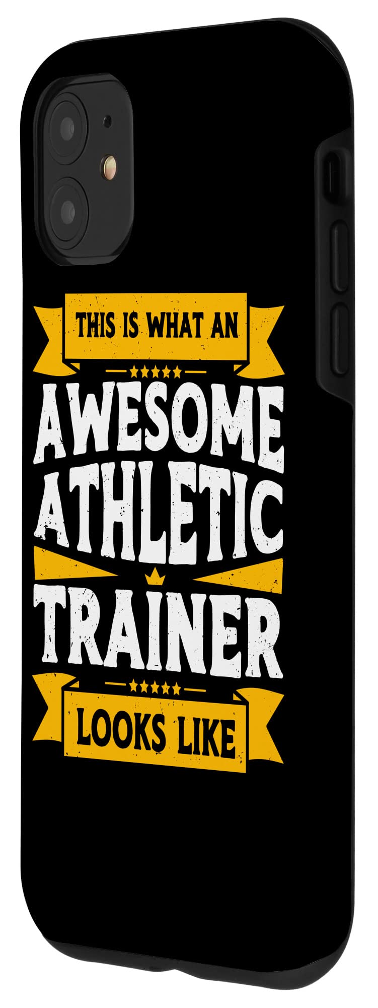 Funny iPhone 11 Case for Athletic Trainers - Certified Trainer Gift & Phone Cover - Perfect for Gym, Sports & Workout Accessories
