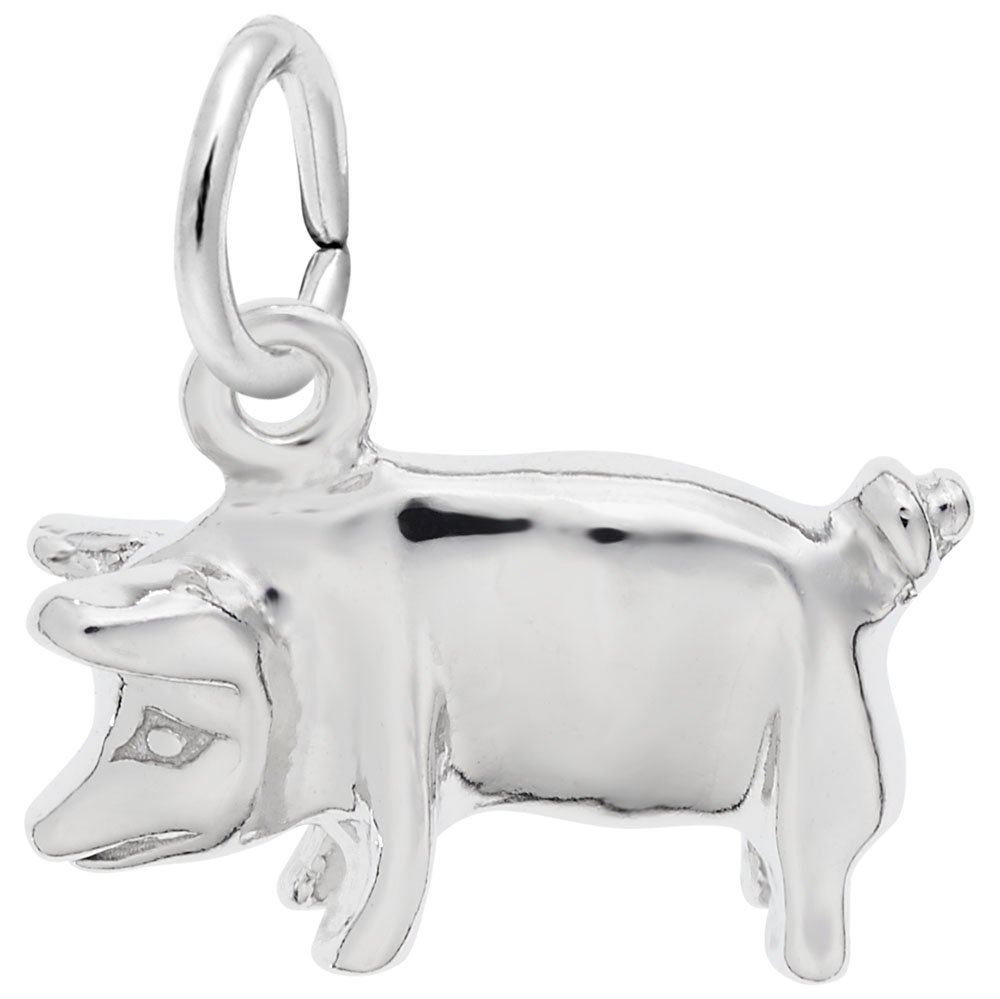 Pig Charm for Bracelets & Necklaces - Cute Animal Jewelry Pendant for Women & Girls - Perfect for Gifts, DIY Crafts & Everyday Wear