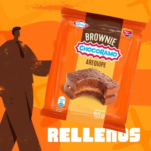 Chocoramo Brownie (2-Pack) - Colombian Snack for Dessert & Travel