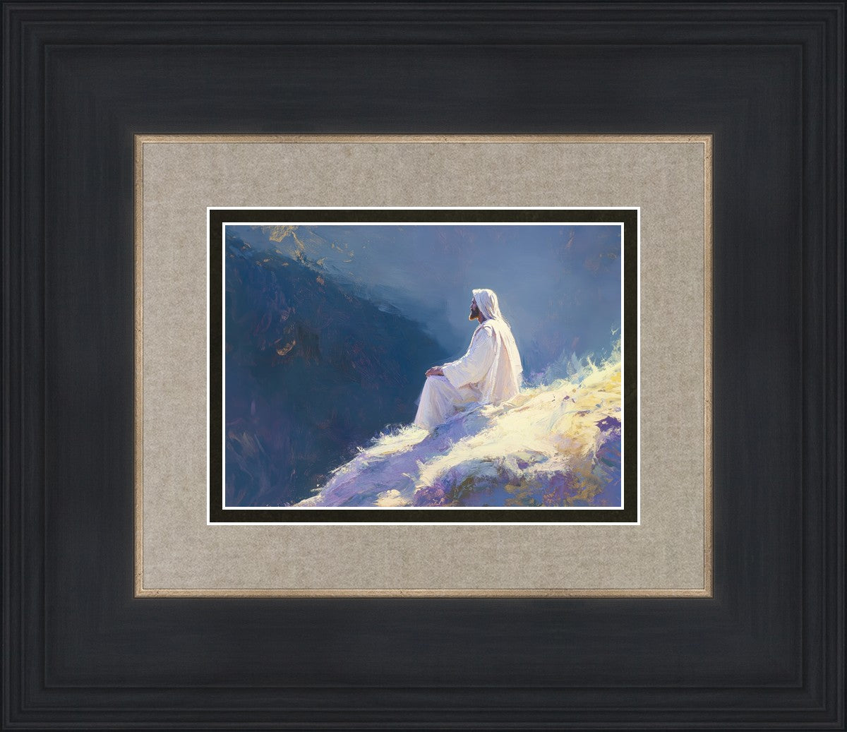 Contemplation By Justin Anna Culebro - Abstract Wall Art Painting for Home & Office Decor | Perfect for Living Room, Bedroom or Meditation Space