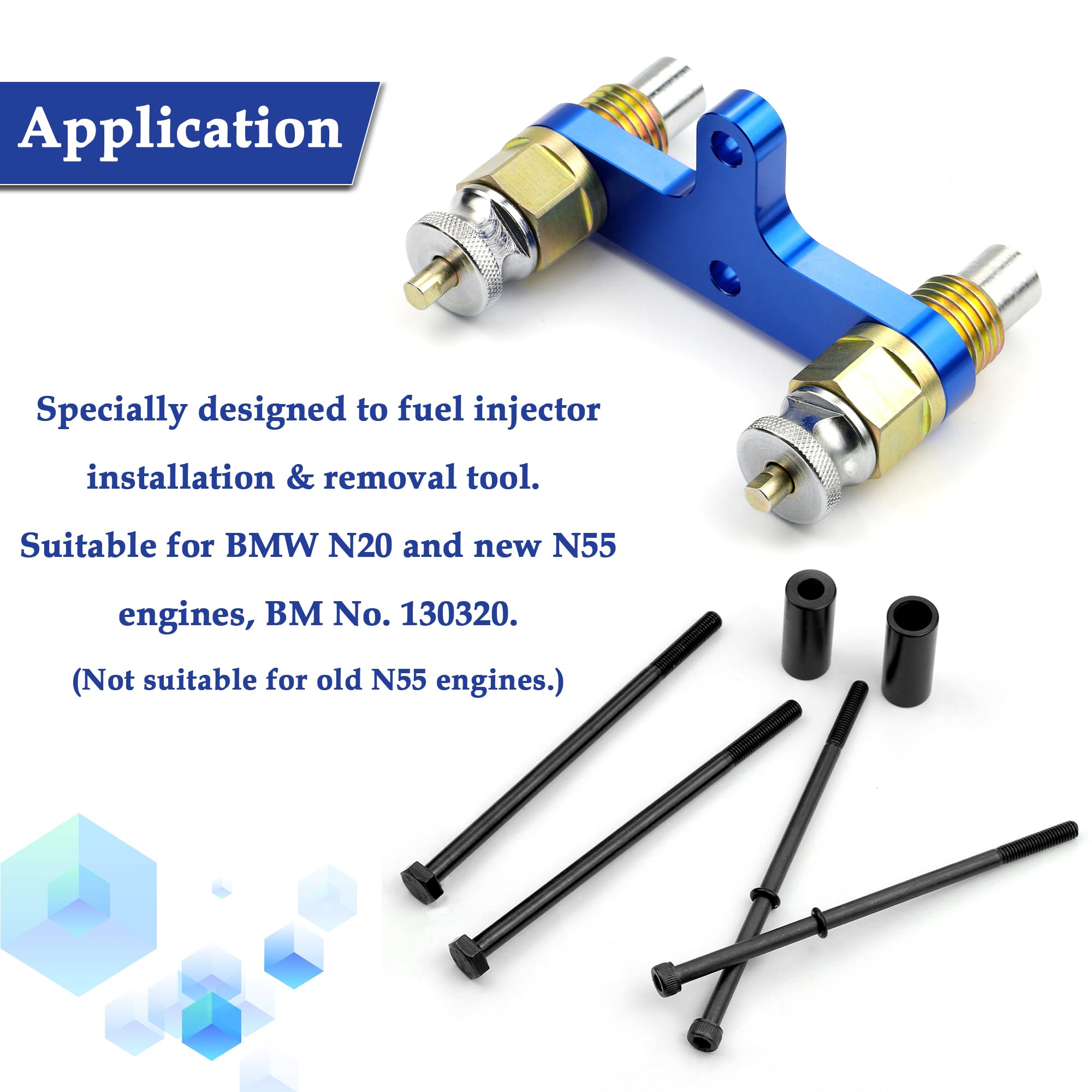 BMW N20 N55 Fuel Injector Removal and Installation Tool Kit - Professional Automotive Engine Timing Repair Tools for DIY & Mechanics - Perfect for BMW 3/4/5 Series, X3/X4/X5/X6 Models
