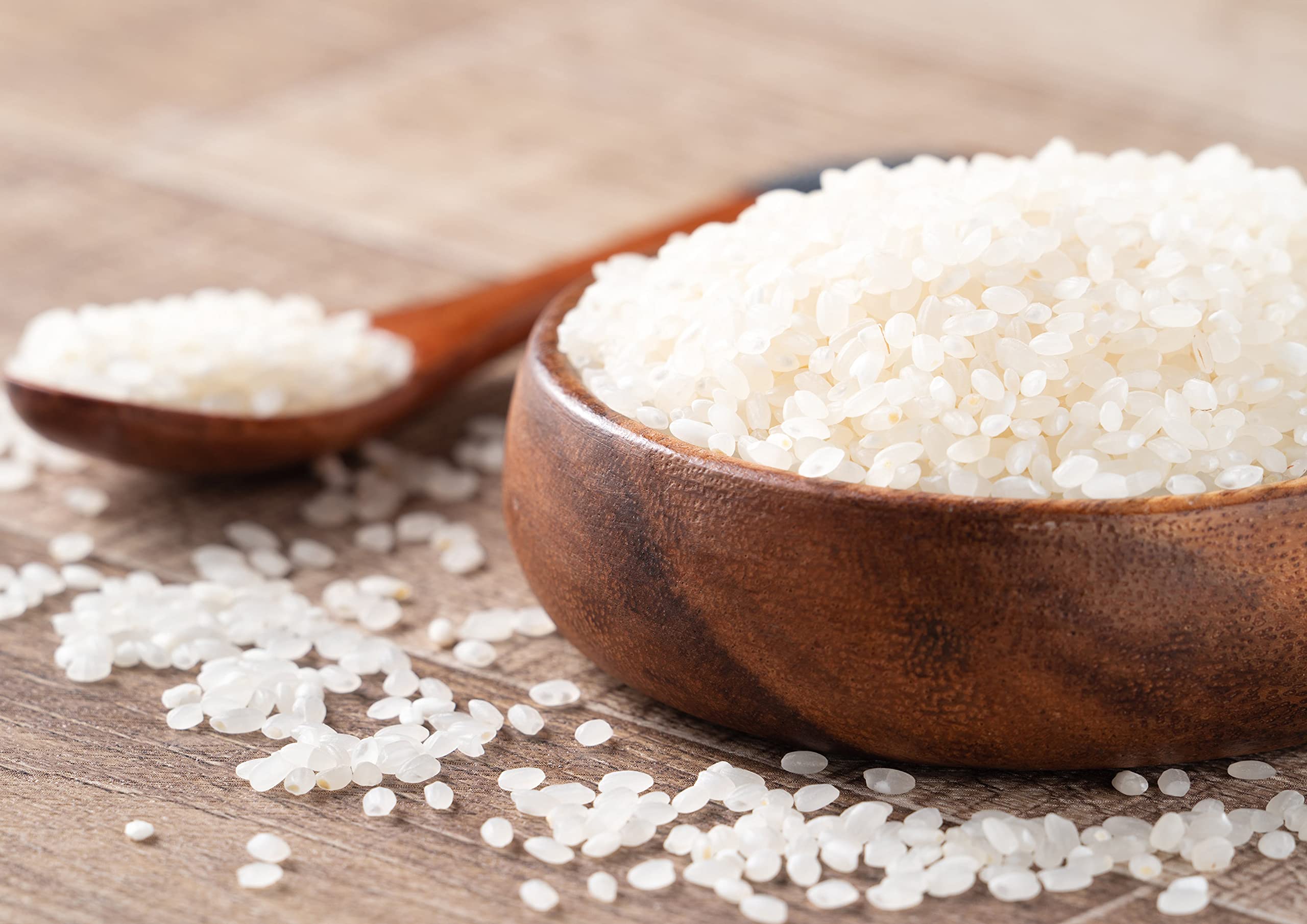 Food to Live Short-Grain White Rice, 1 Pound – Premium Japanese Style Sticky Rice | Vegan & Kosher Certified | Easy to Cook Perfect Rice | Ideal for Sushi, Rice Bowls, Onigiri, Desserts & Asian Cuisine | Great for Home Cooking, Meal Prep & Restaurant Use