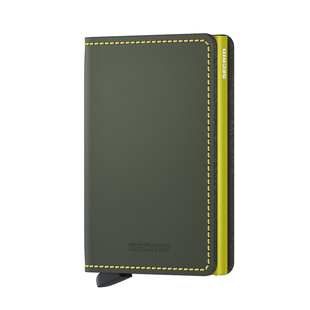 SECRID Slimwallet Matte - RFID Blocking Minimalist Wallet for Men & Women | Ultra-Thin & Durable | Perfect for Travel, Business & Everyday Use