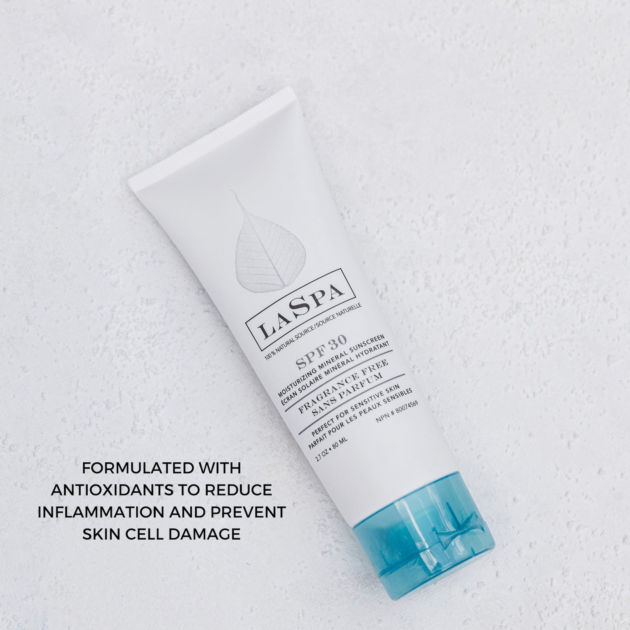 Moisturizing Mineral Sunscreen SPF 30 - Natural Face & Body Sun Protection for Sensitive Skin | Daily Use, Beach, Outdoor Activities