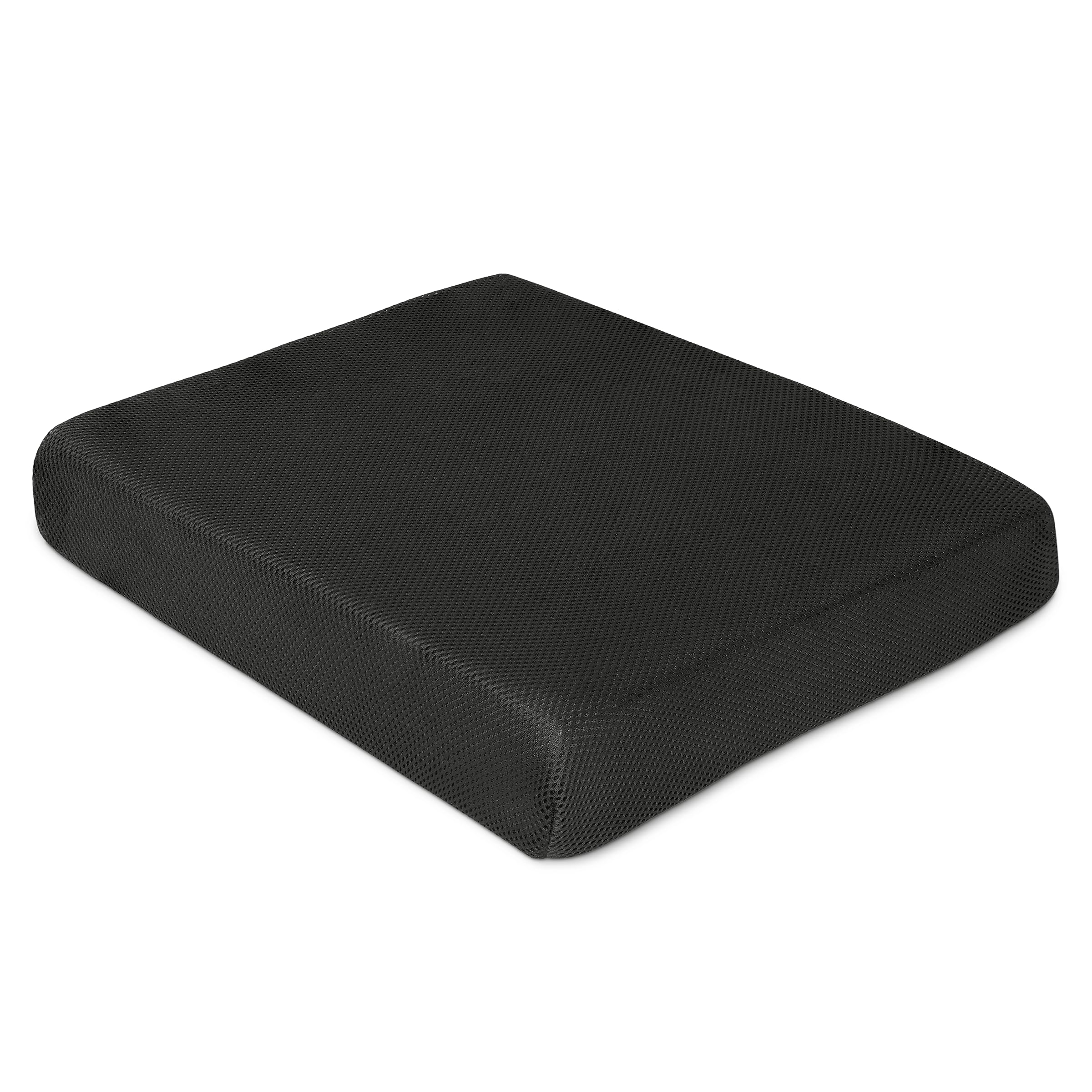 Milliard Memory Foam Seat Cushion Chair Pad - Orthopedic Office Chair Cushion for Back Pain Relief, Posture Support & Enhanced Comfort - Breathable Black Mesh Cover - Perfect for Office, Car, Gaming & Travel Use