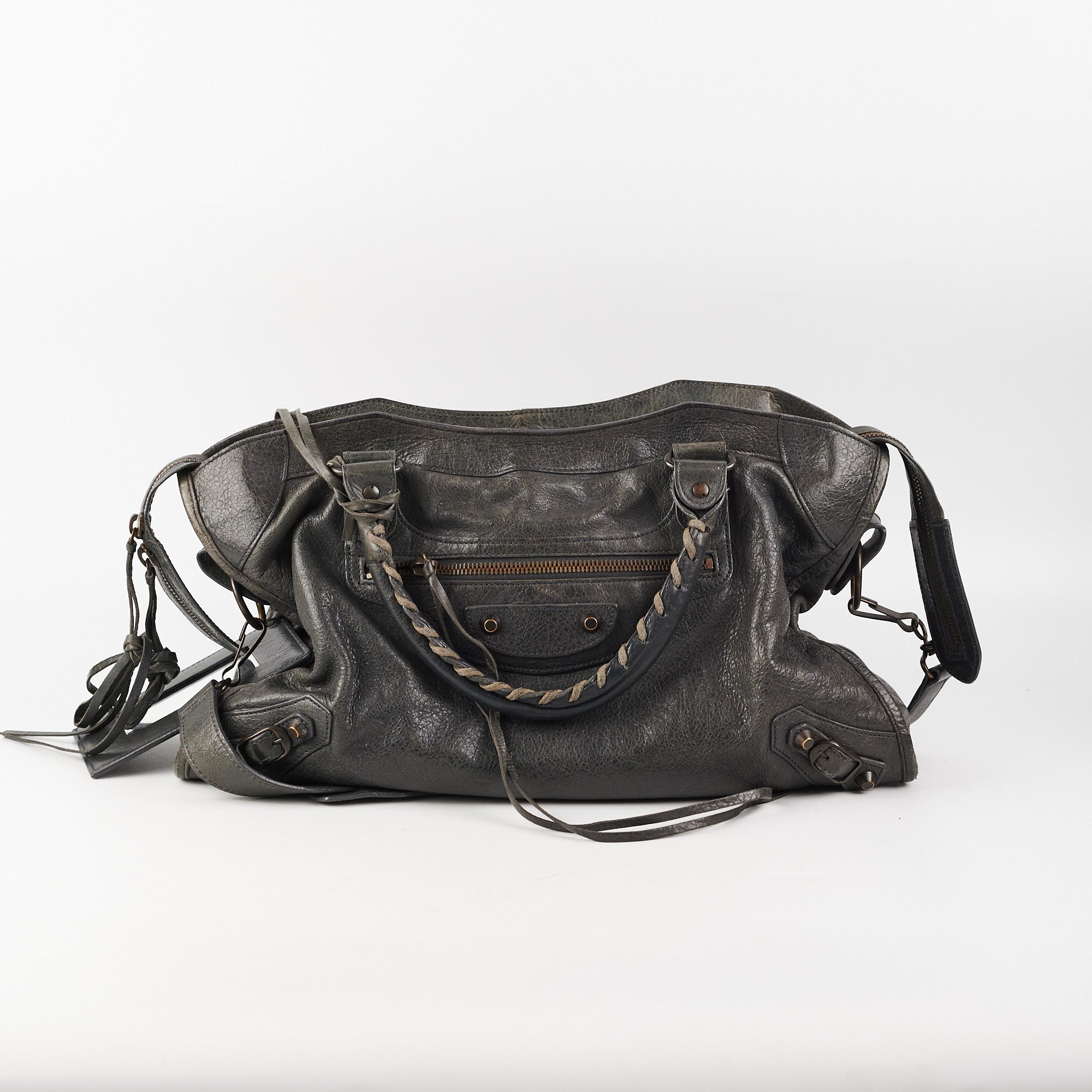Balenciaga City Bag Anthracite - Stylish Designer Handbag for Women | Perfect for Work, Travel & Everyday Use