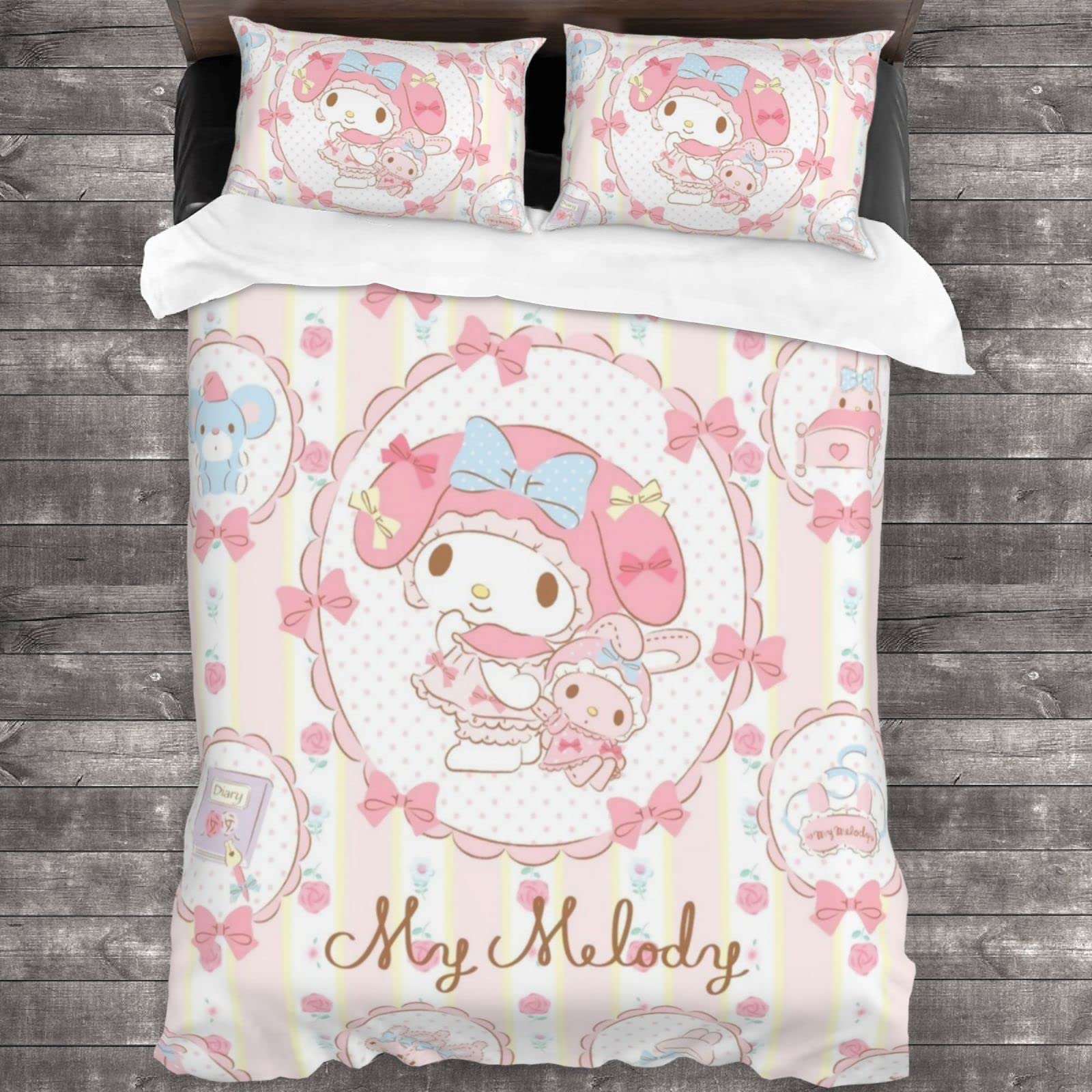 My Melody 3-Piece Twin Size Bedding Set - 86