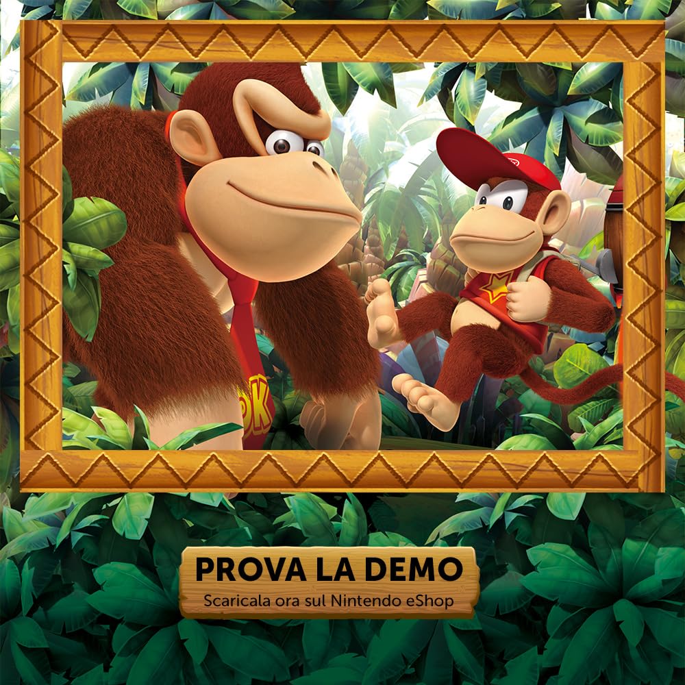 Donkey Kong Country Returns HD - Nintendo Video Game - Italian Edition - Cartridge Version - Perfect for Family Fun & Adventure Gaming