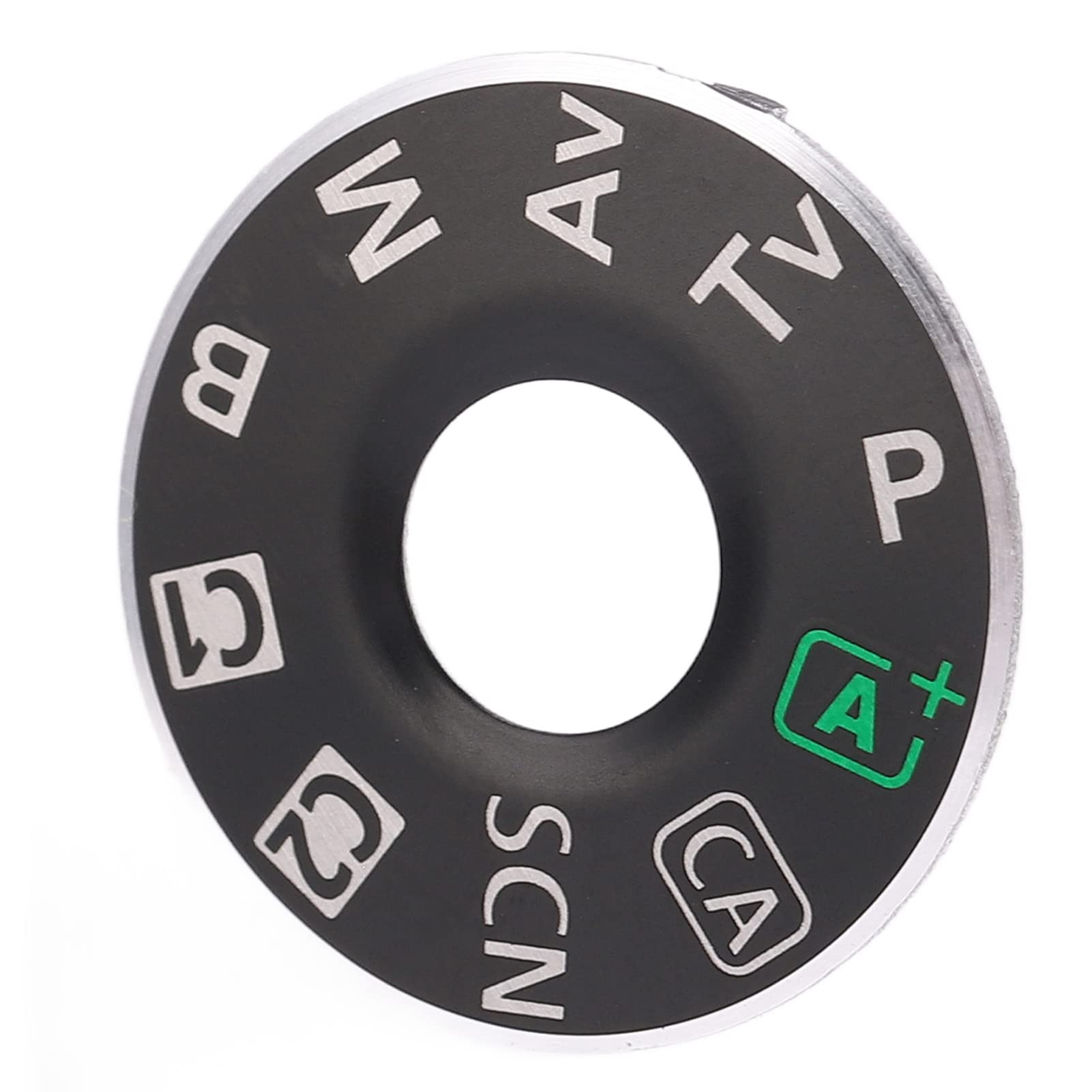 Metal Camera Function Dial Replacement - Easy Installation Mode Dial for DSLR & Mirrorless Cameras | Perfect for Photography Enthusiasts & Professionals