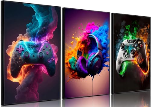 Colorful Splash Game Poster