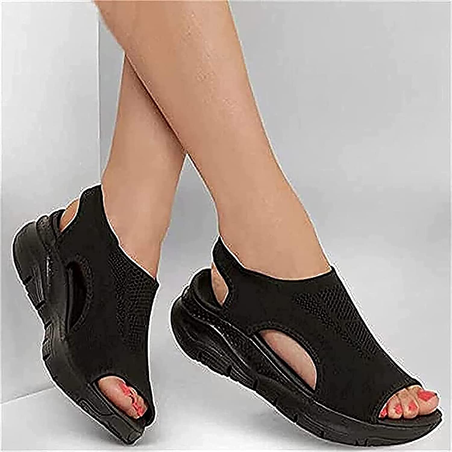 Upgraded Comfortable Washable Slingback Orthopedic Sport Sandals for Women - Summer Slide Shoes with Arch Support for Walking, Travel & Beach