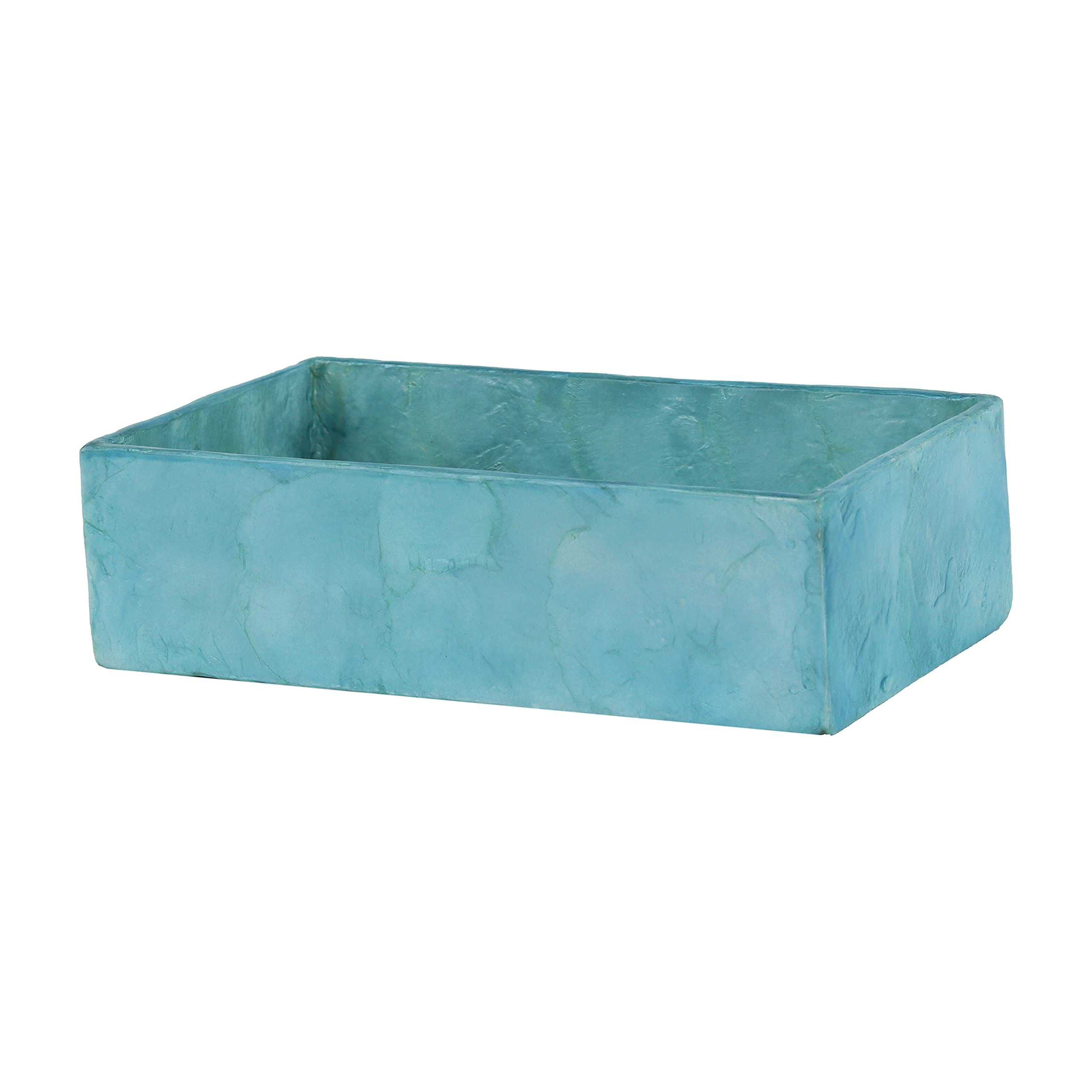 Aqua Blue Kitchen Guest Towel Napkin Holder - Elegant and Functional for Dining, Parties, and Home Decor