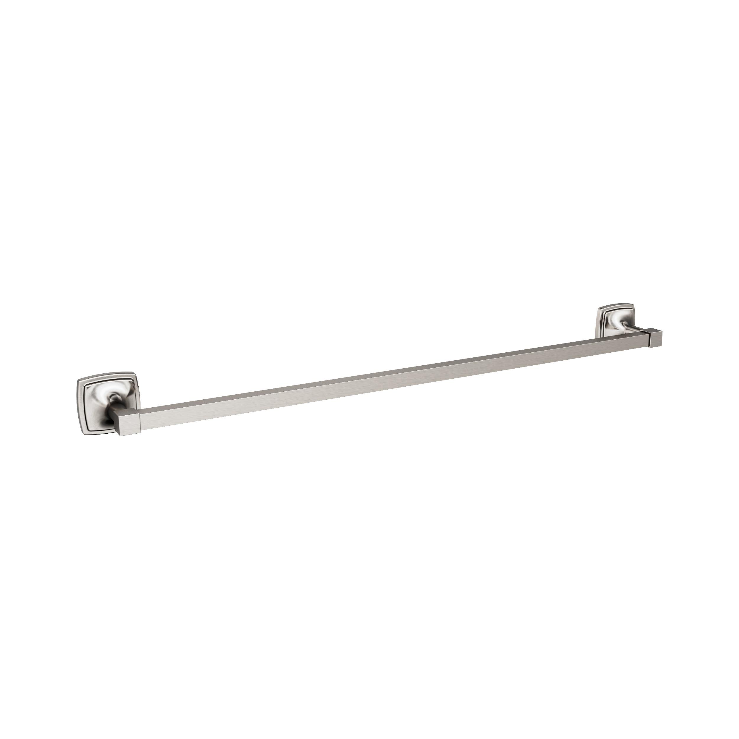 Amerock BH36094G10 Brushed Nickel 24-Inch Towel Bar - Modern Bathroom Towel Rack Holder for Bathroom, Spa, and Guest Room Decor | Durable Bath Hardware Accessories (610mm)