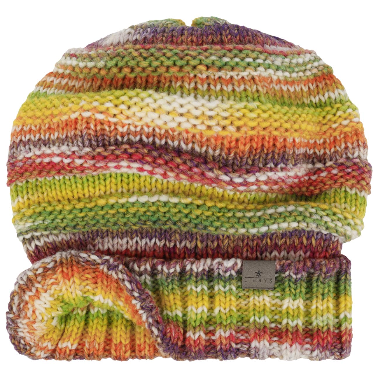Lierys Bernardo Oversize Knit Hat - Soft Chunky Cable Knit Beanie for Women & Men | Winter Warm Slouchy Hat for Outdoor Activities, Skiing & Casual Wear