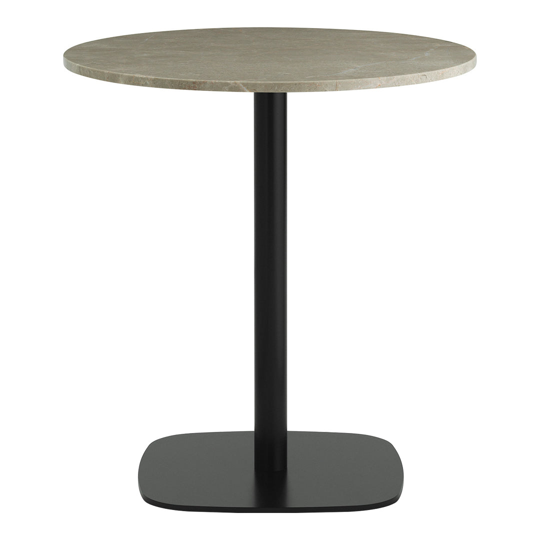 Round Cafe Table - Modern & Durable Indoor/Outdoor Dining Table for Restaurants, Patios, and Home Decor