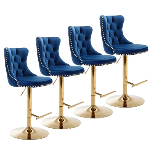 Blue + Gold Legs