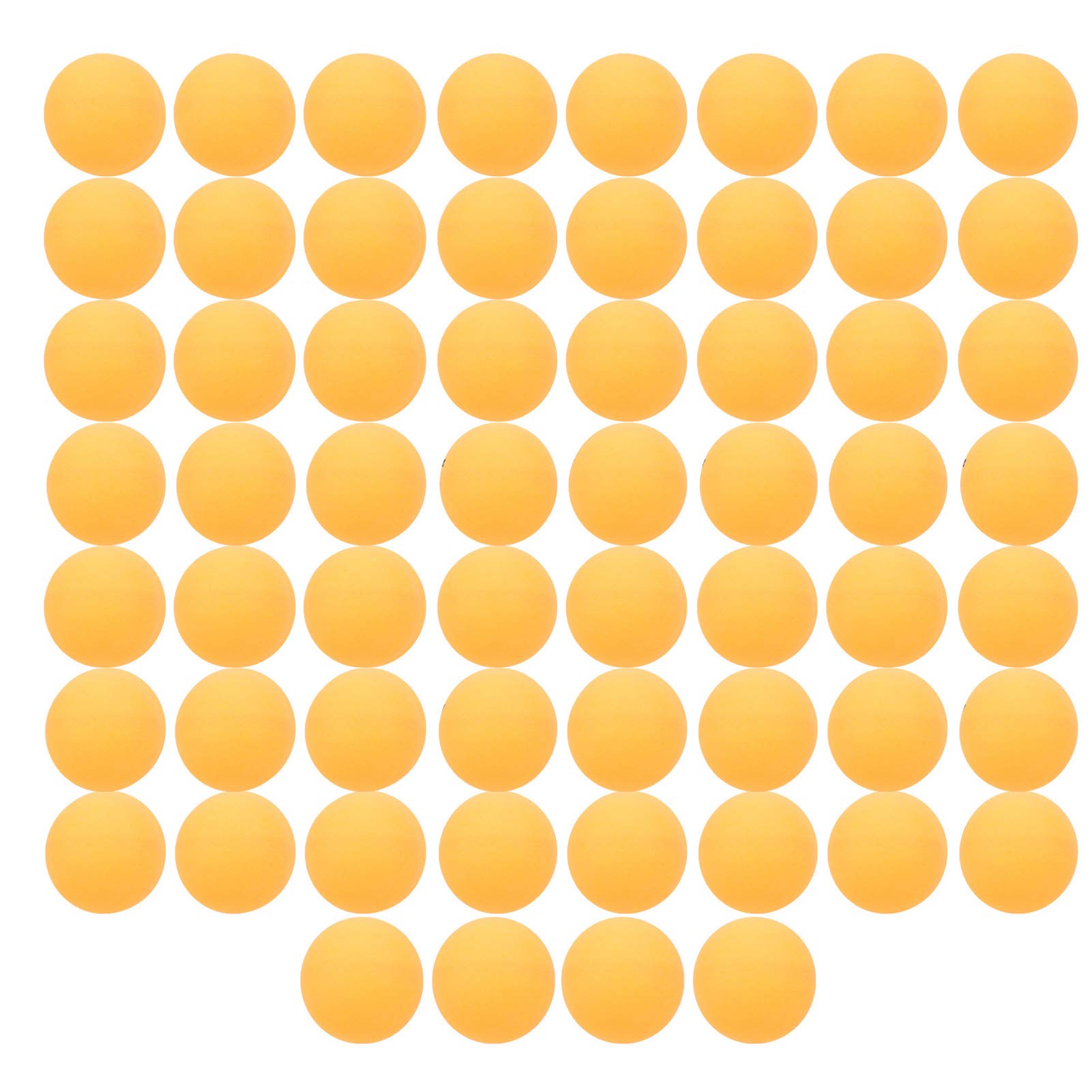 01 Bulk Outdoor Pong Balls - 100 Pack Durable Training Table Tennis Balls for Indoor & Outdoor Games, Practice, Tournaments (Yellow) - Perfect for Backyard Parties, Picnics, and Sports Training